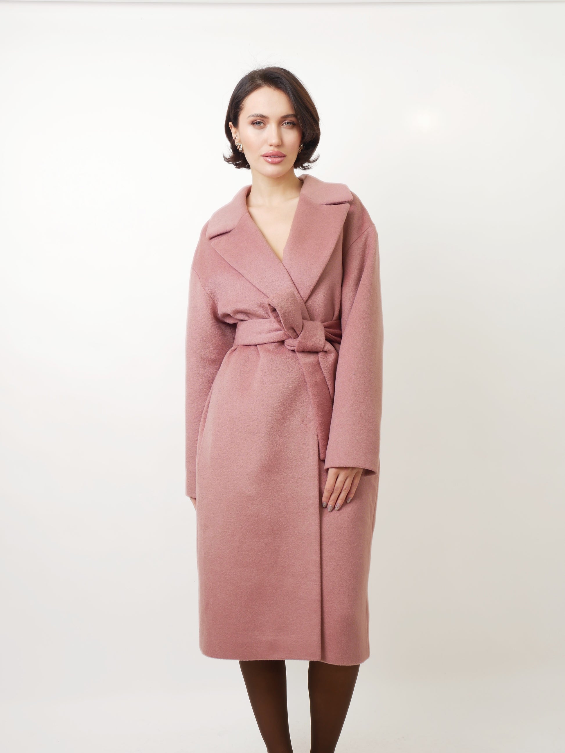 Kabát "Oversized" mahagony