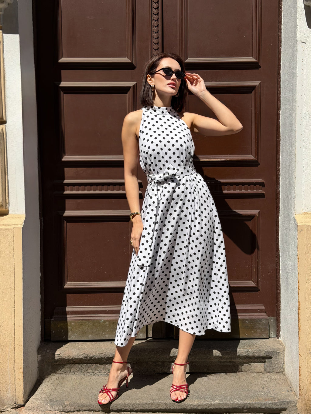 Šaty "Polka dot"