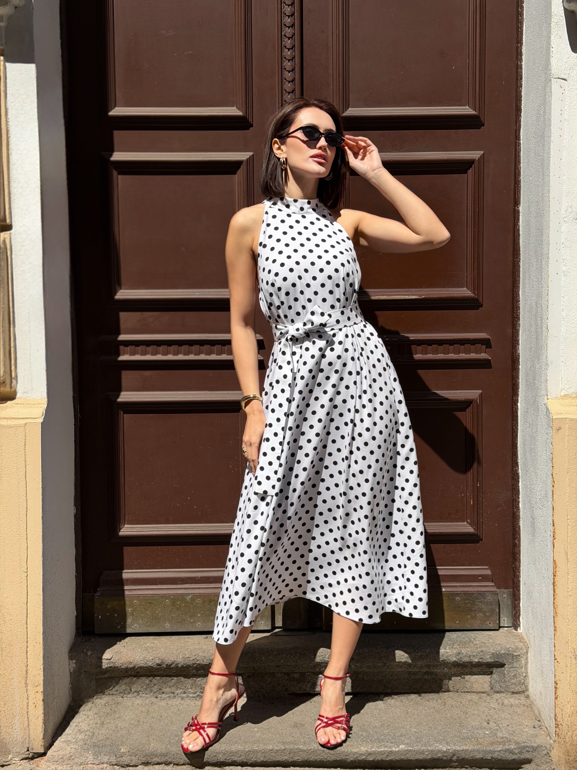 Šaty "Polka dot"