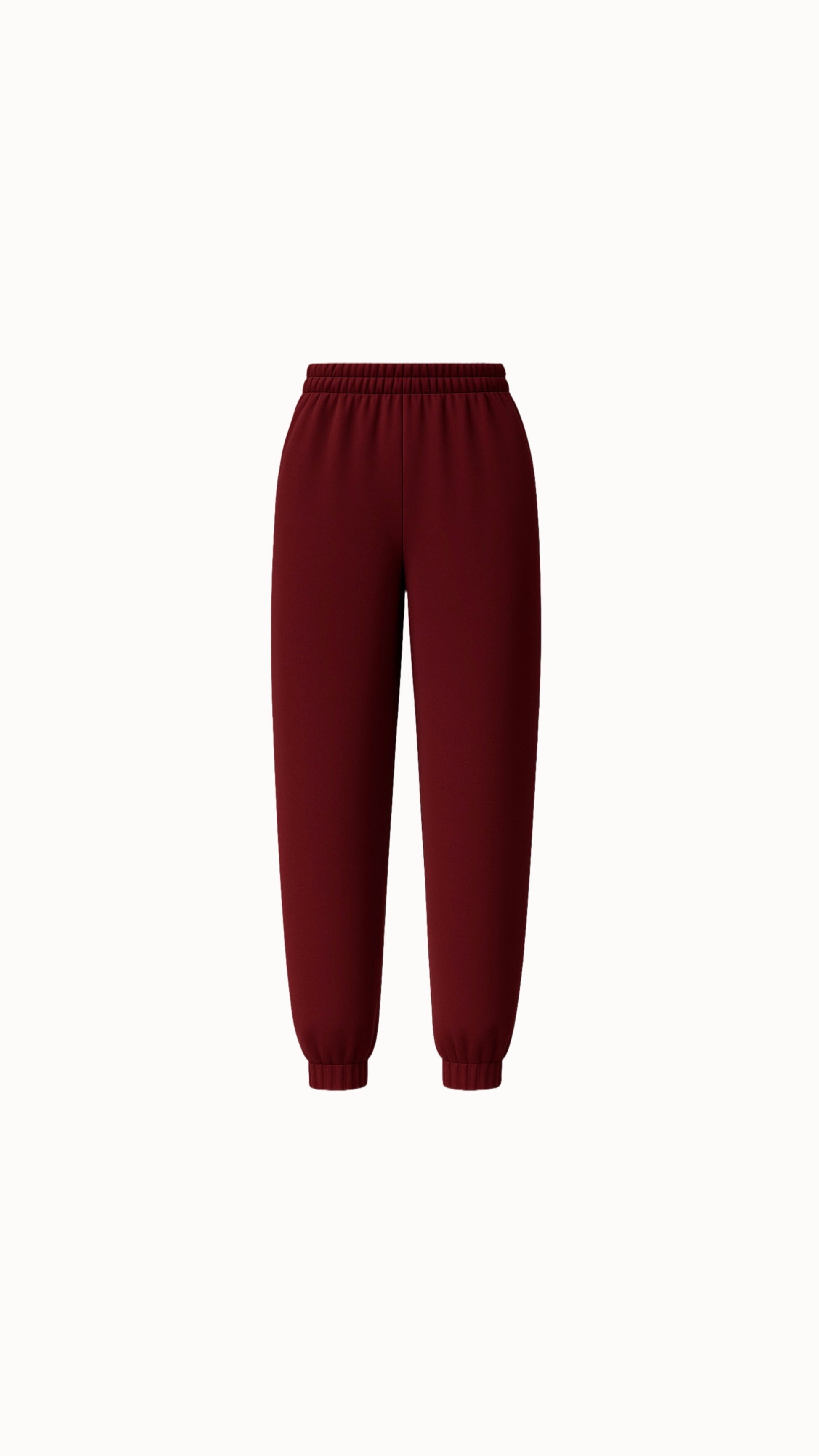 Teplákové kalhoty bordo