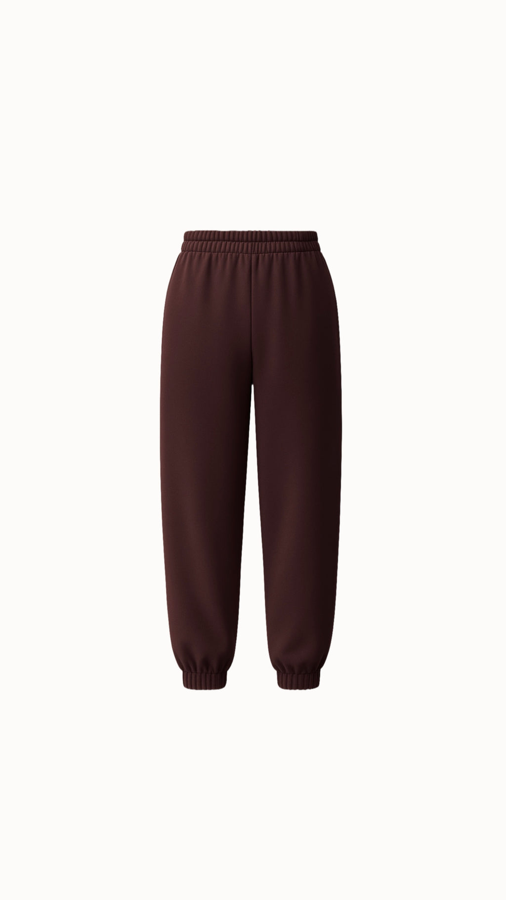 Teplákové kalhoty dark chocolate