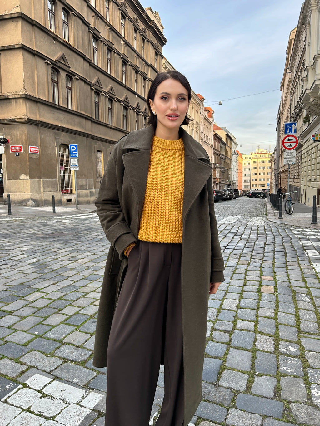 Kabát "Pea Coat long"