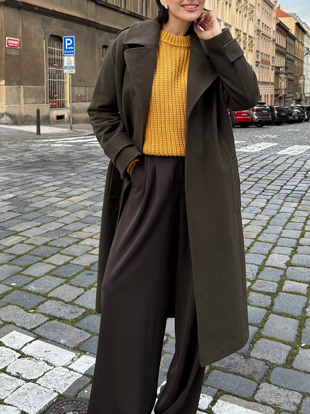 Kabát "Pea Coat long"