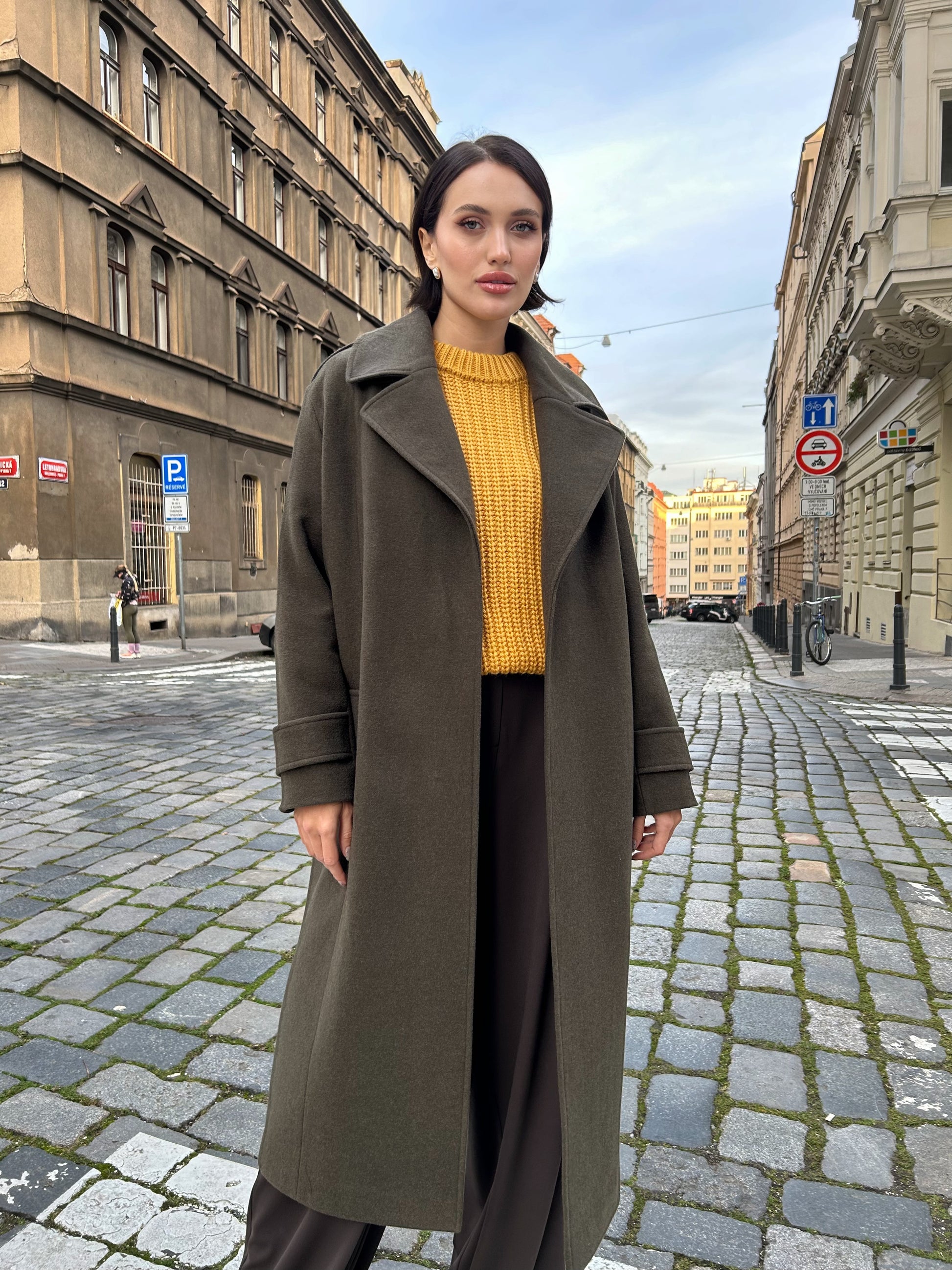 Kabát "Pea Coat long"