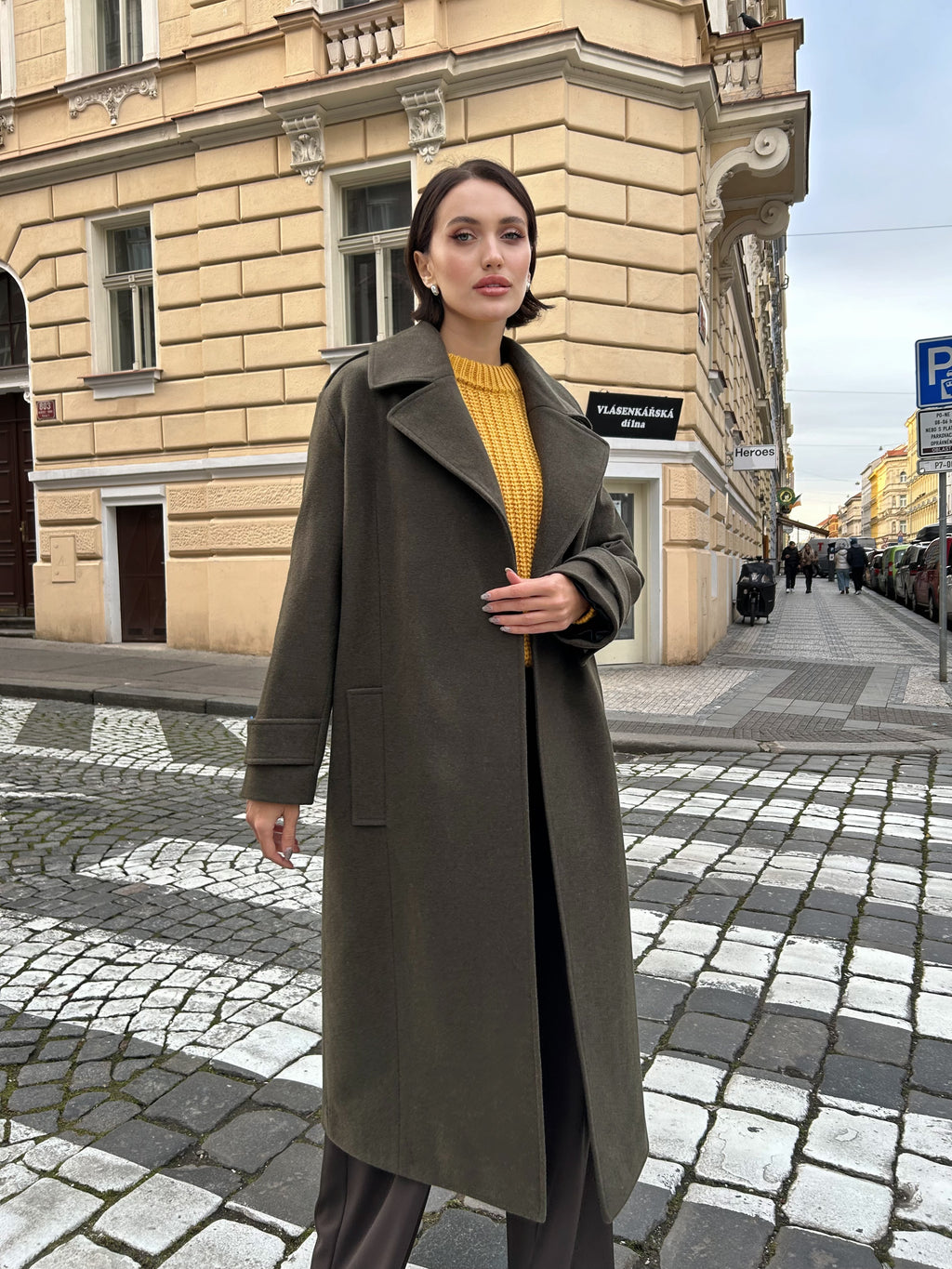 Kabát "Pea Coat long"