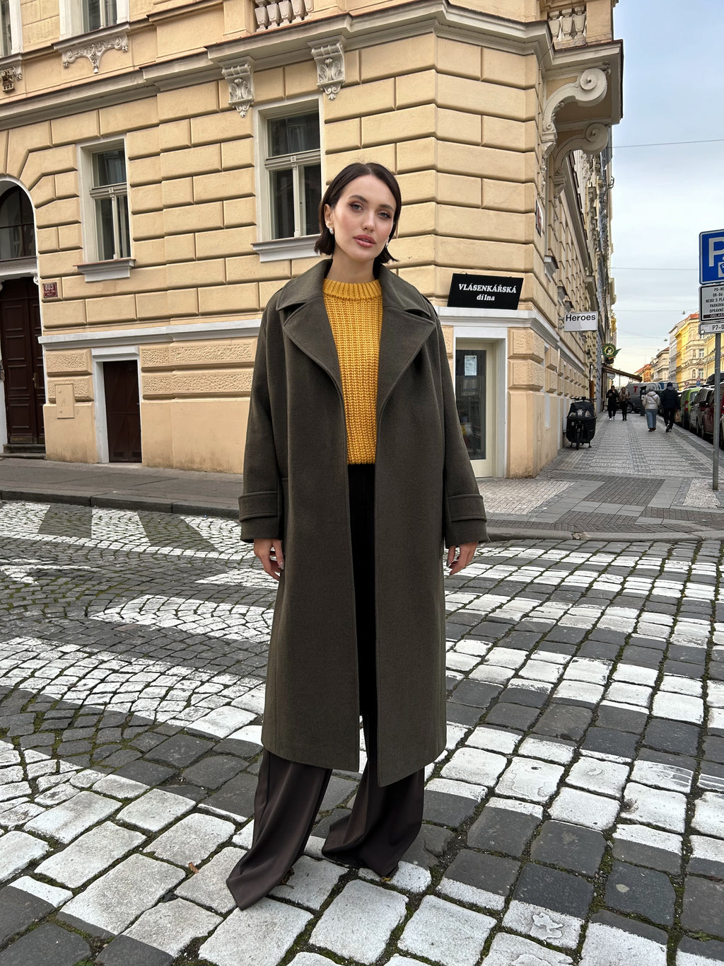 Kabát "Pea Coat long"