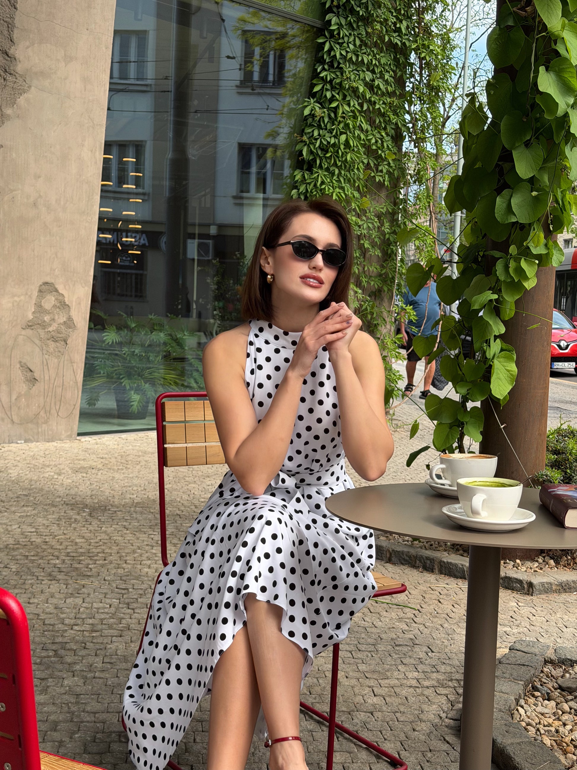 Šaty "Polka dot"