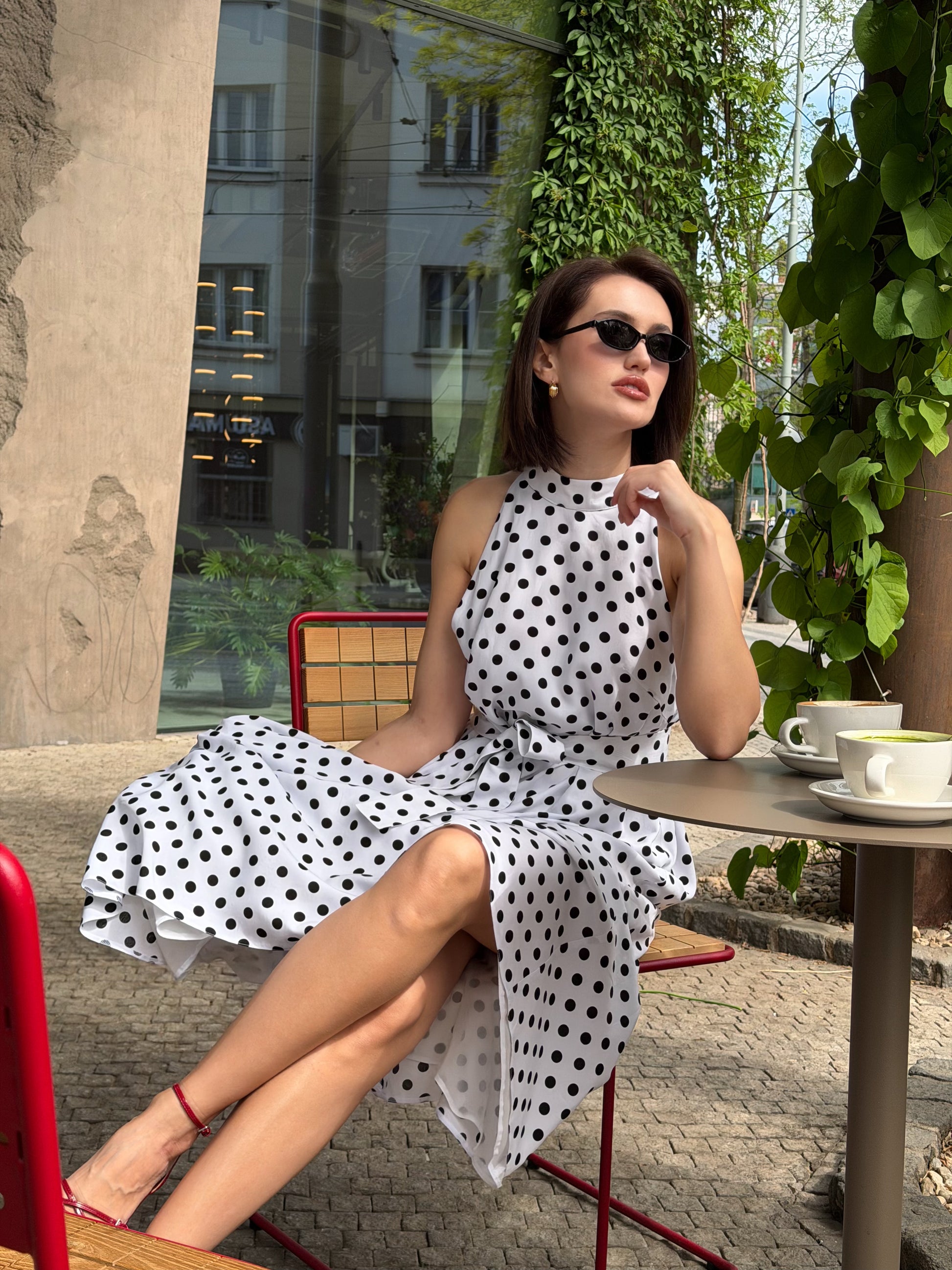 Šaty "Polka dot"