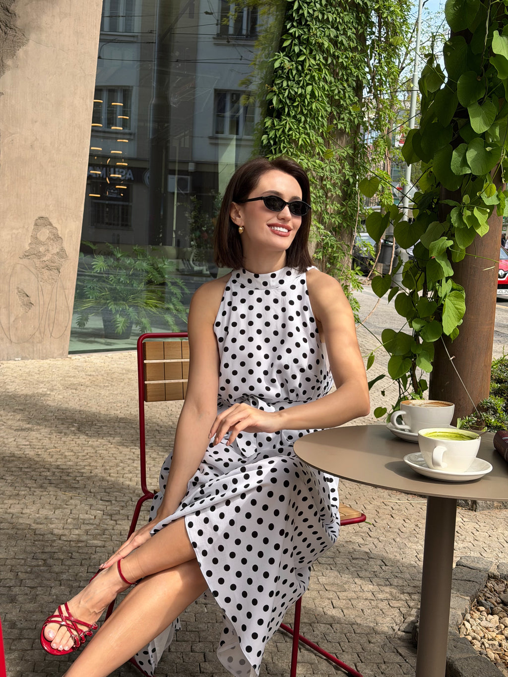Šaty "Polka dot"