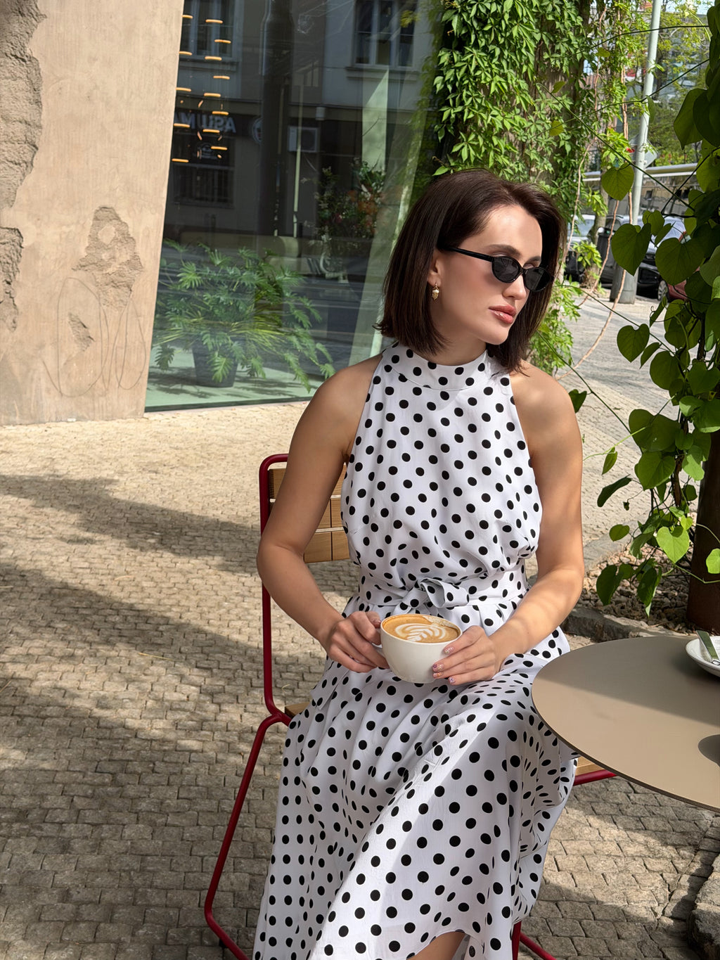 Šaty "Polka dot"