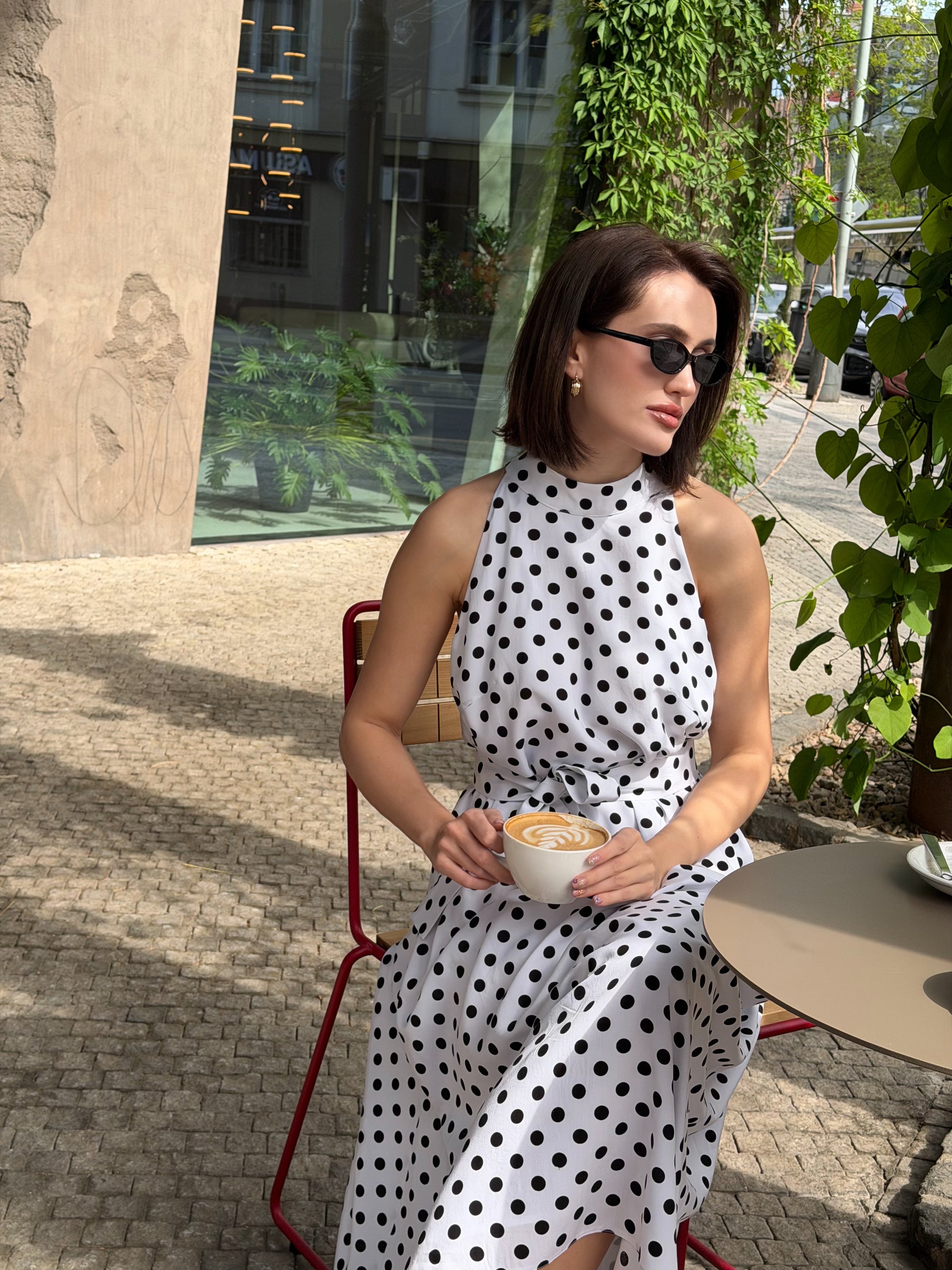 Šaty "Polka dot"