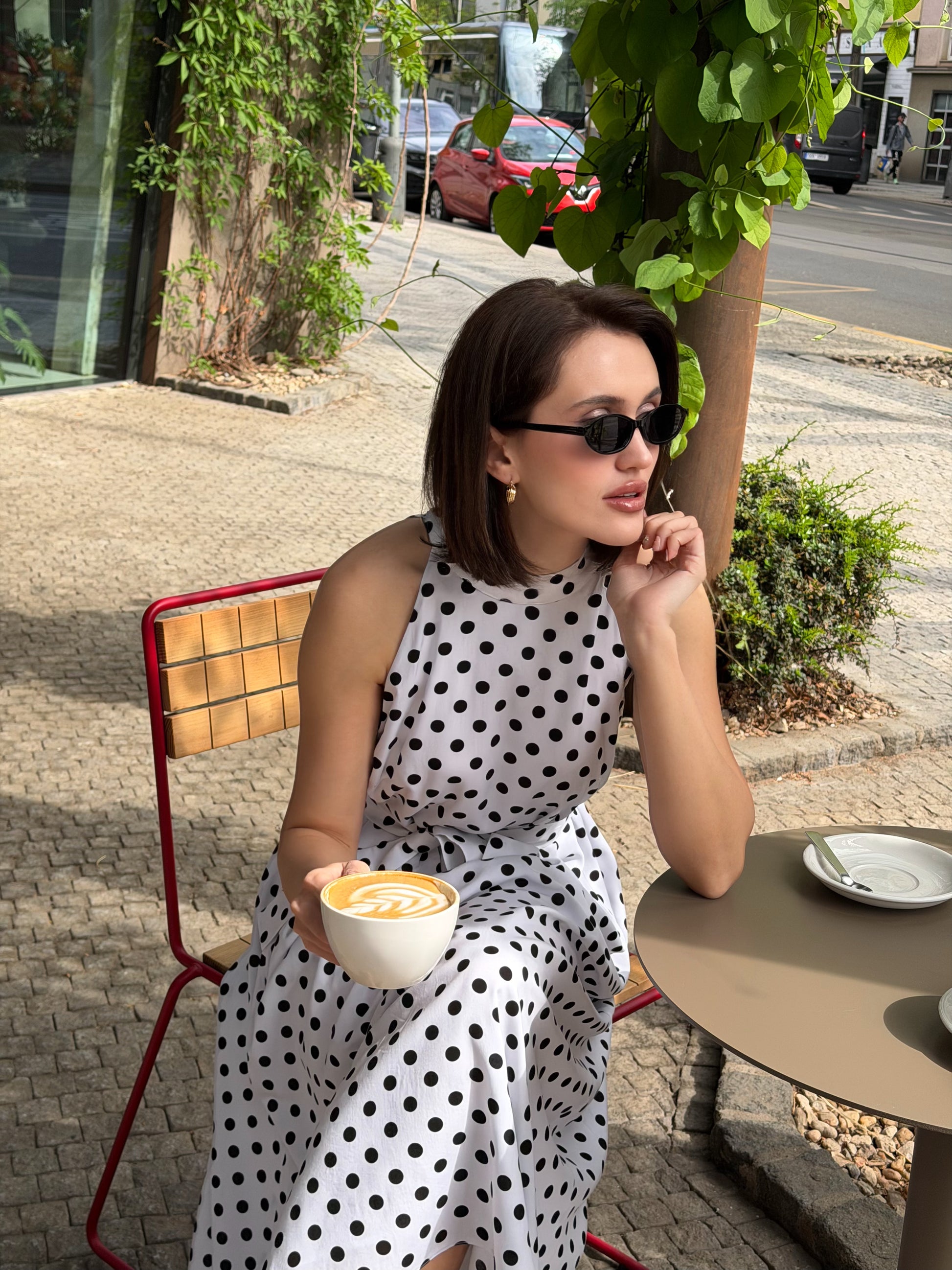 Šaty "Polka dot"