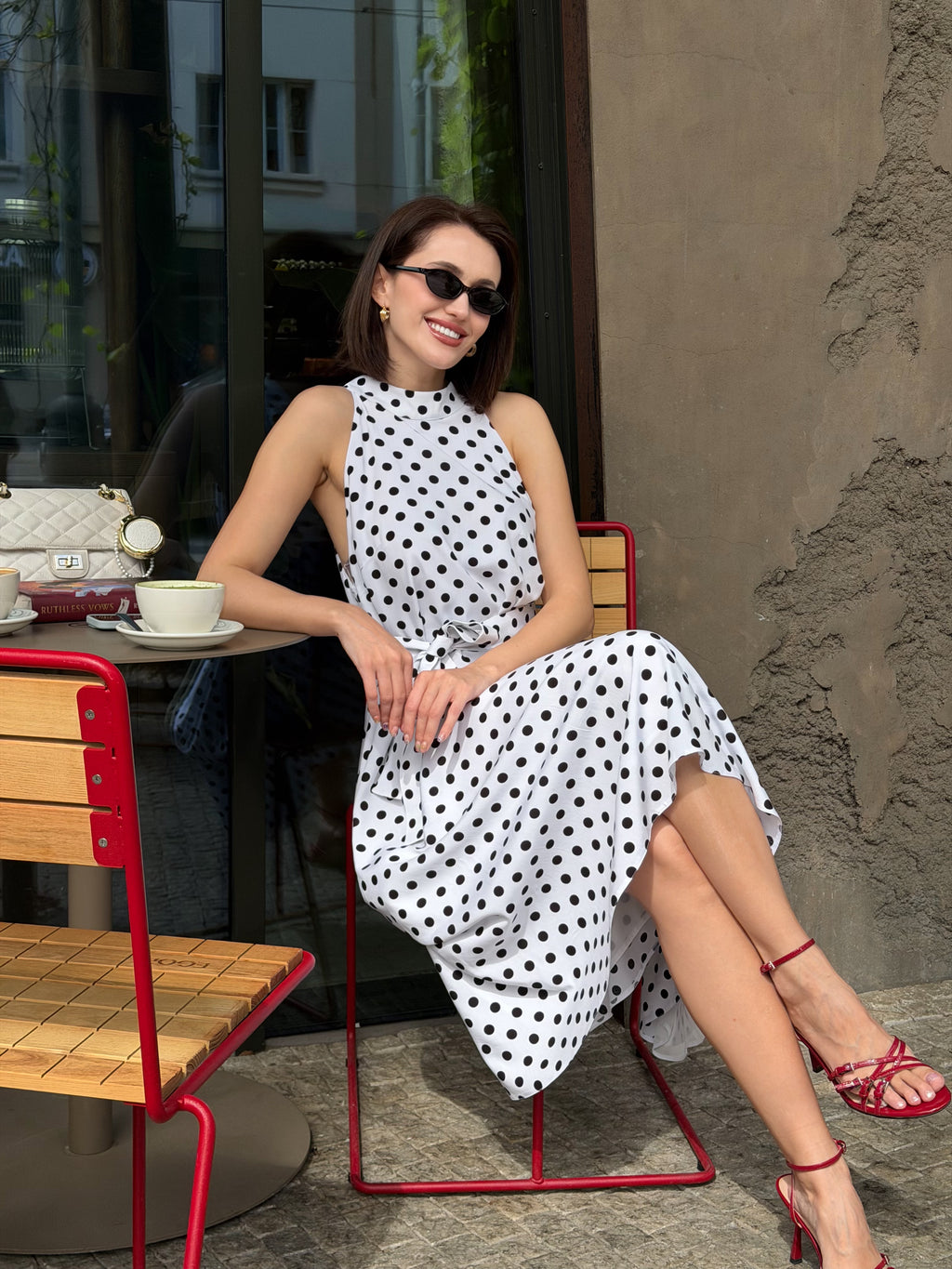 Šaty "Polka dot"