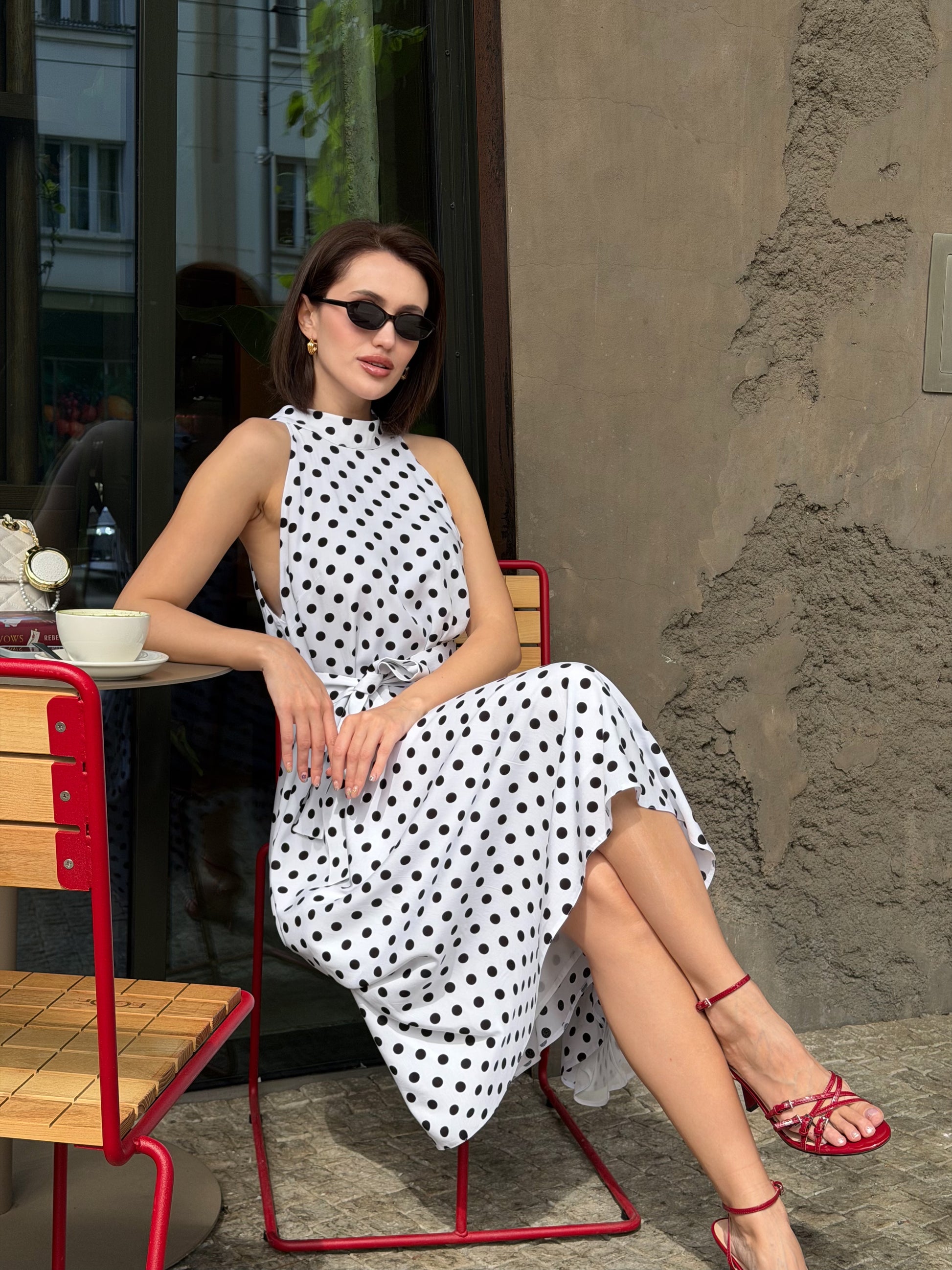 Šaty "Polka dot"