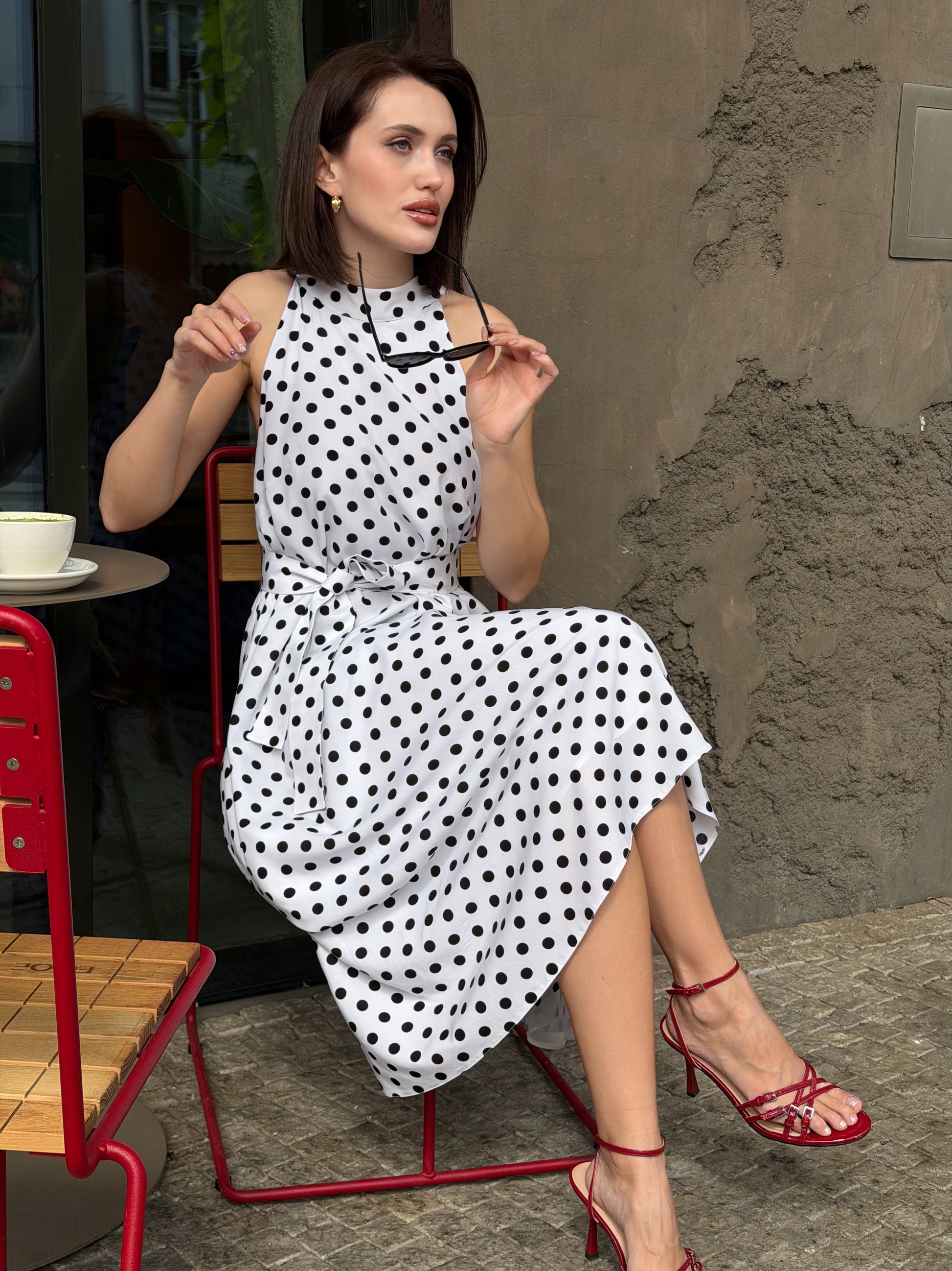 Šaty "Polka dot"