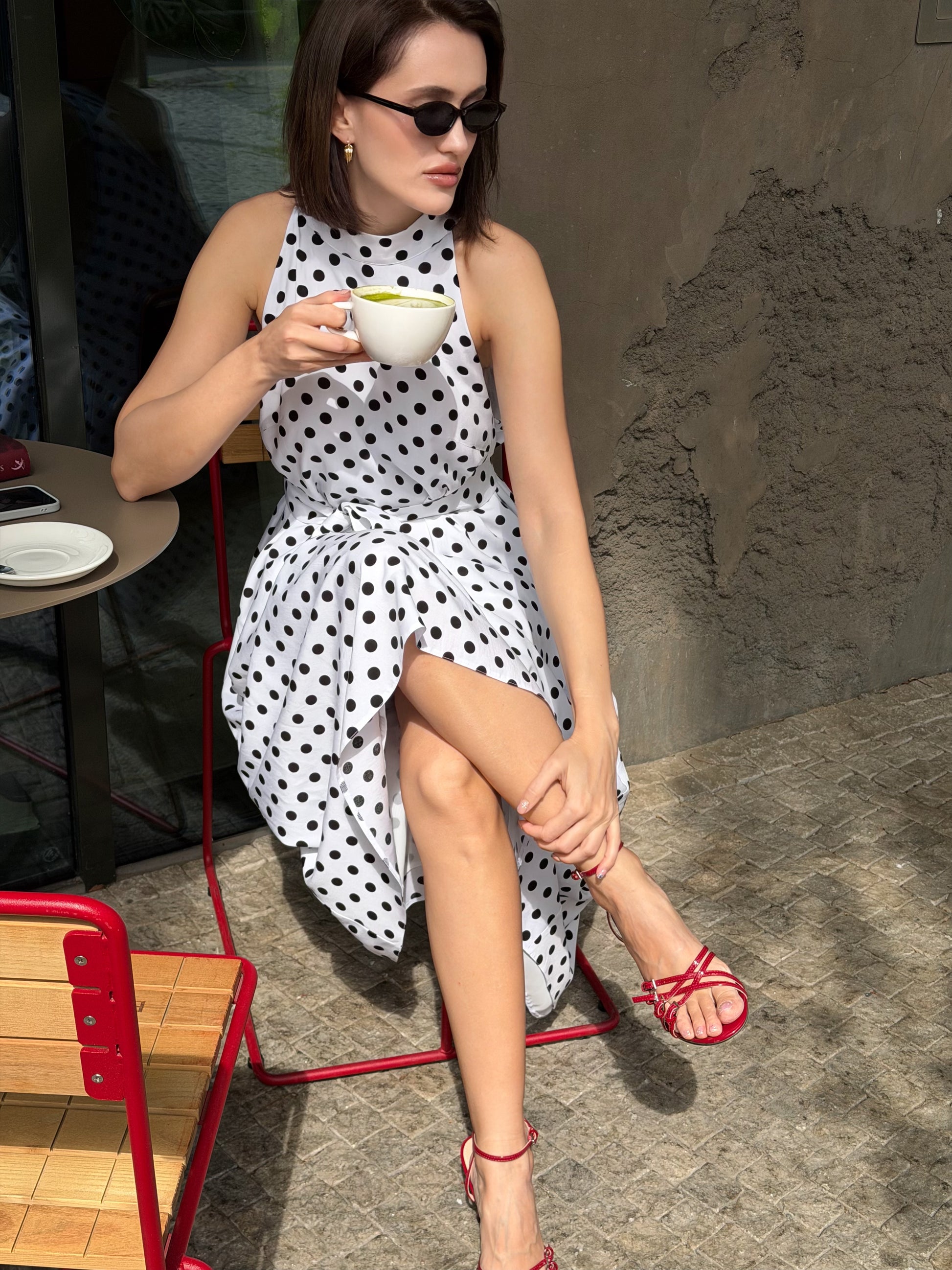 Šaty "Polka dot"