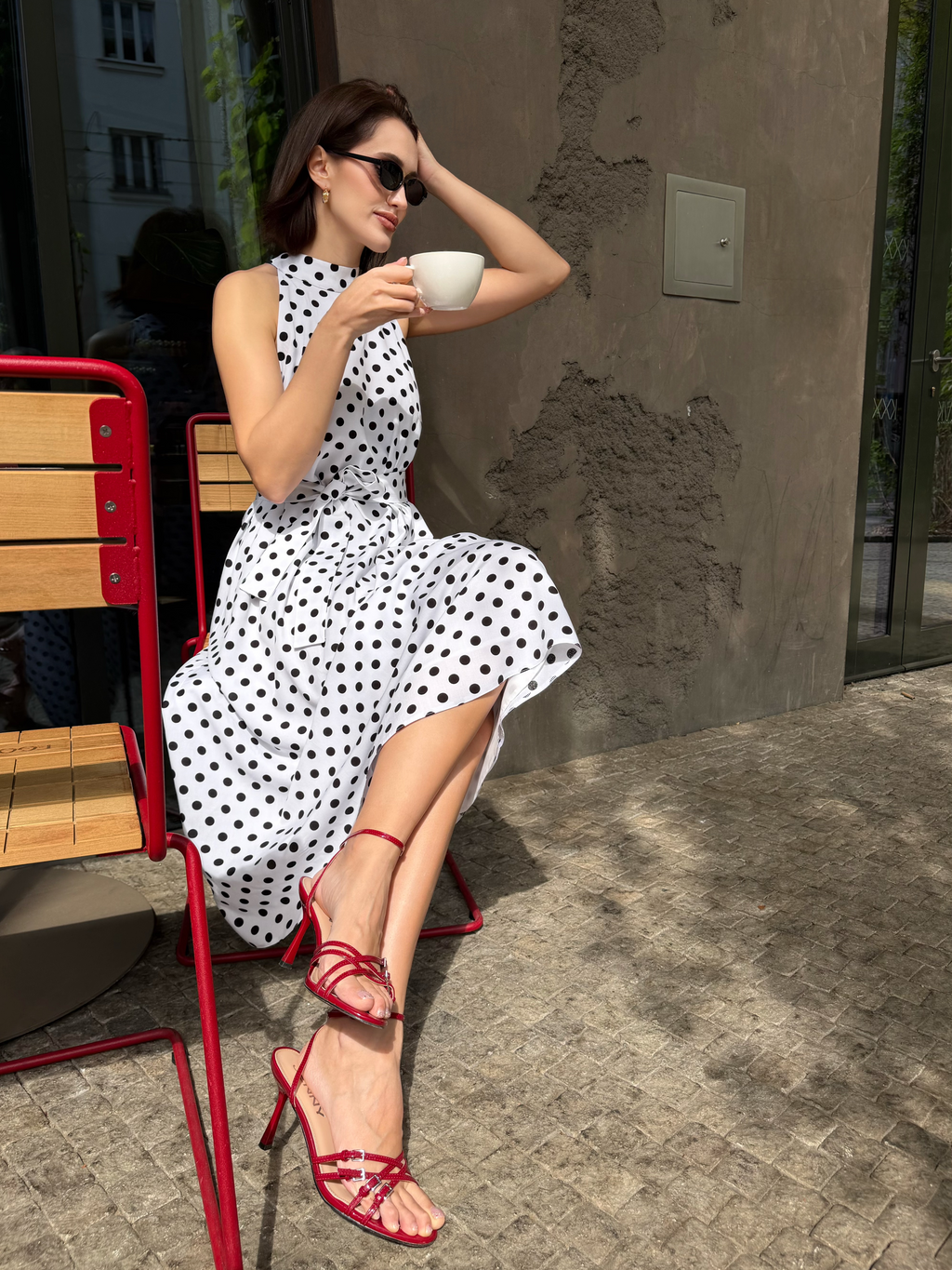 Šaty "Polka dot"