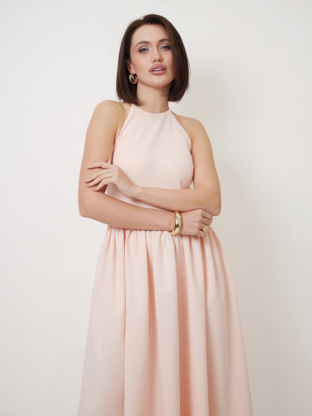 Šaty "Cindy" pastel peach