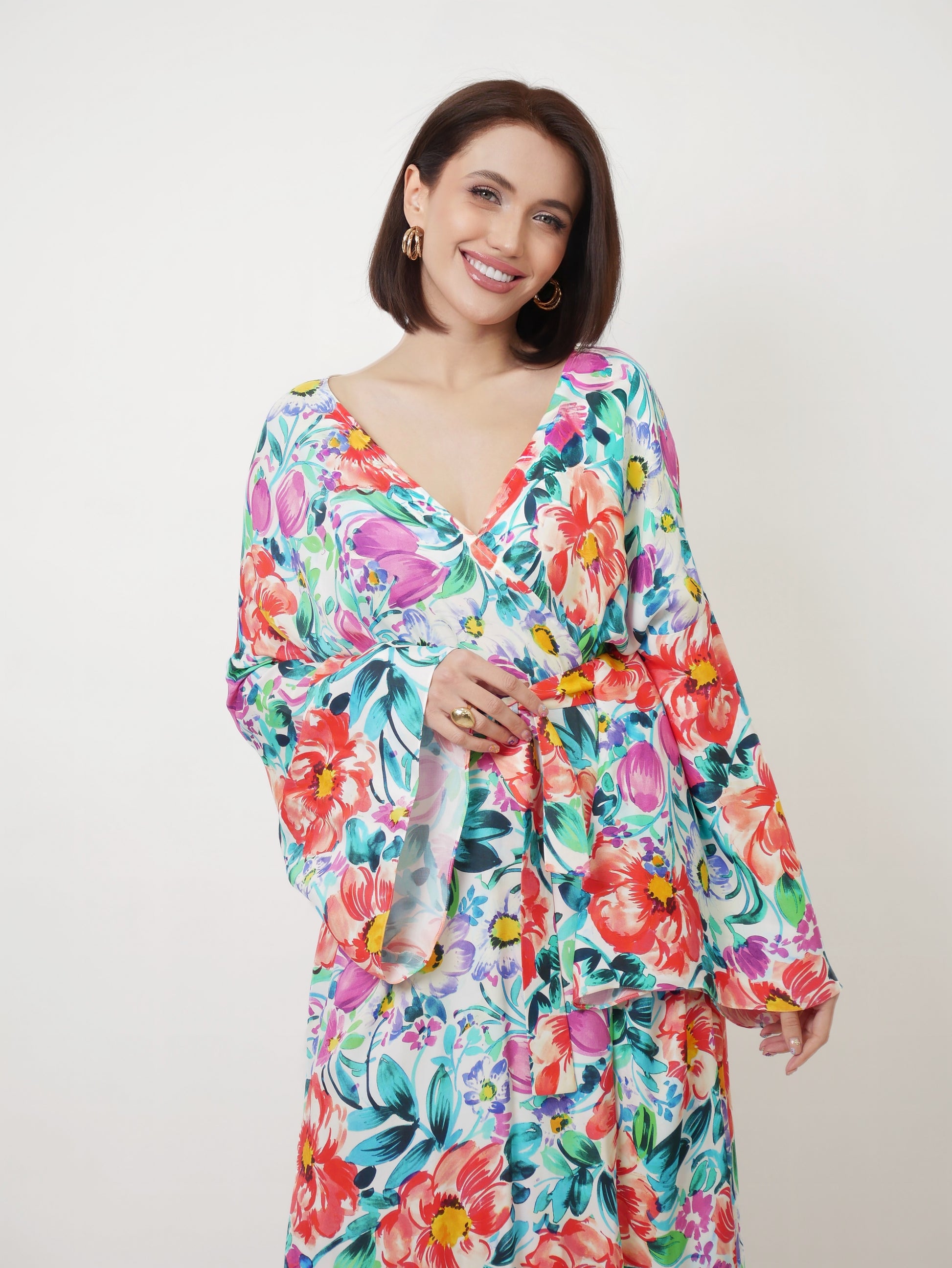 Přehoz "Kimono" silk