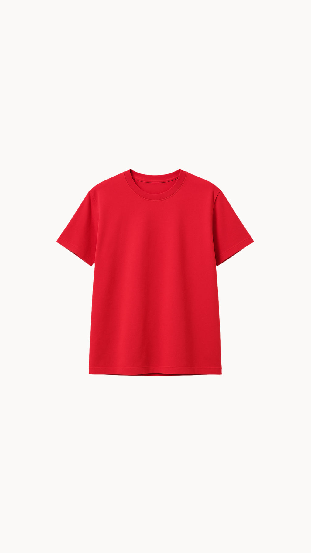 Tričko "Basic" ostře červené