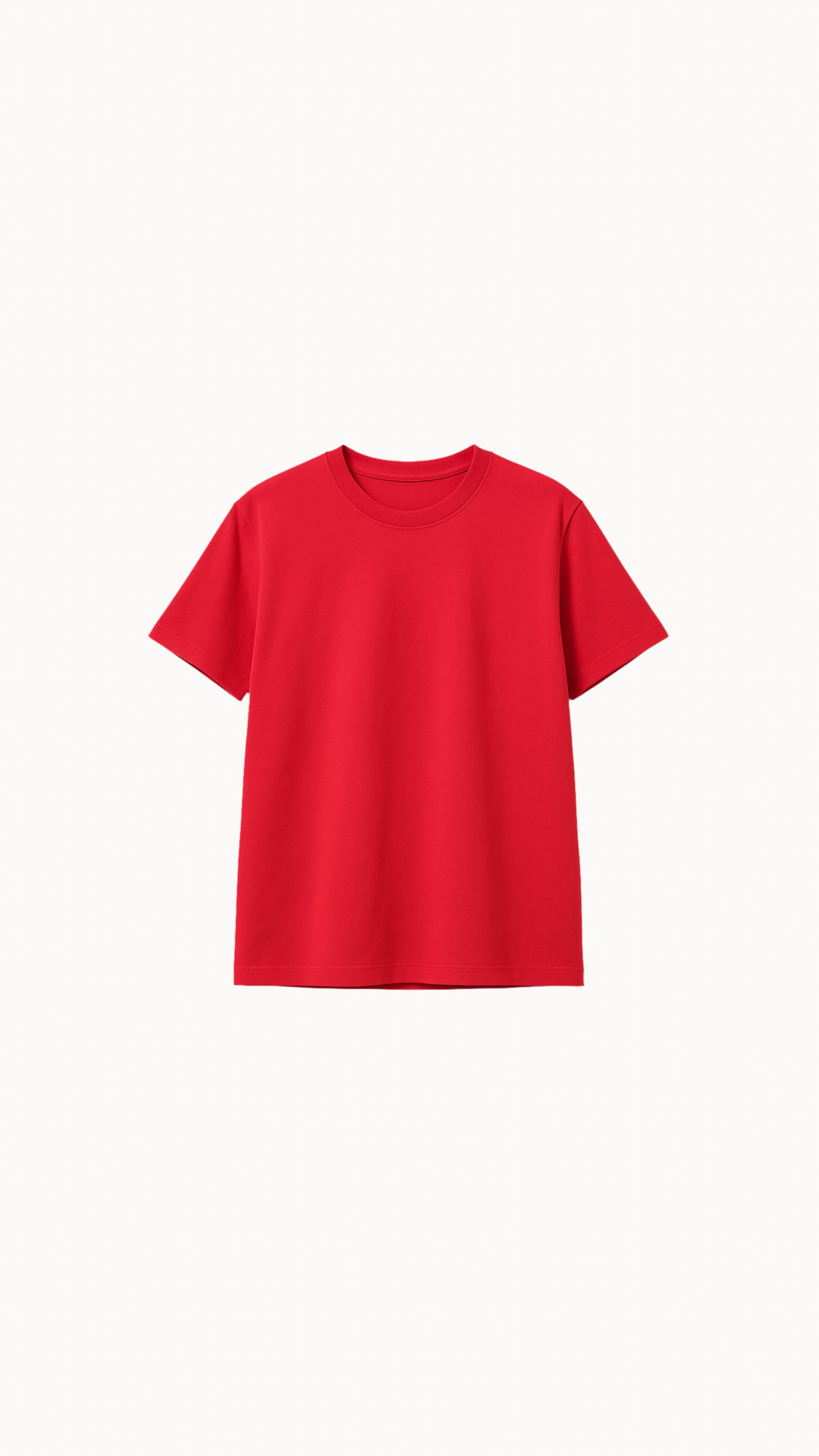 Tričko "Basic" ostře červené