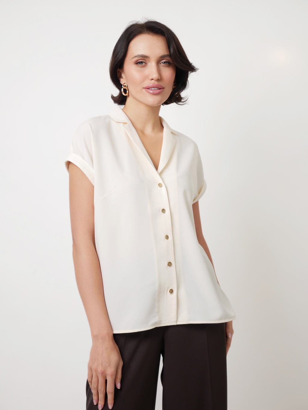 Kalhoty "Map" dark chocolate