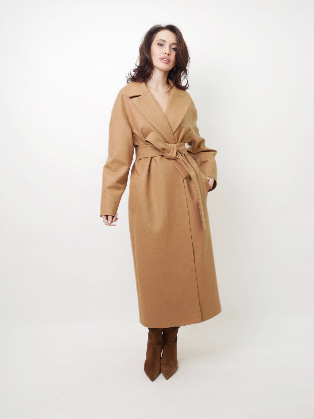 Kabát "Oversized" camel