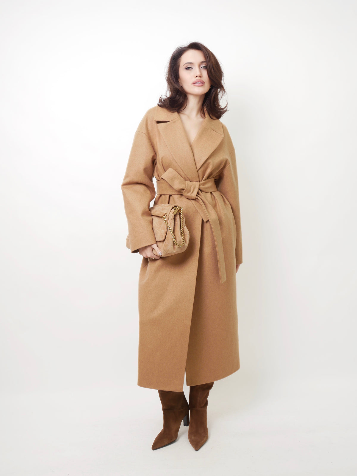 Kabát "Oversized" camel