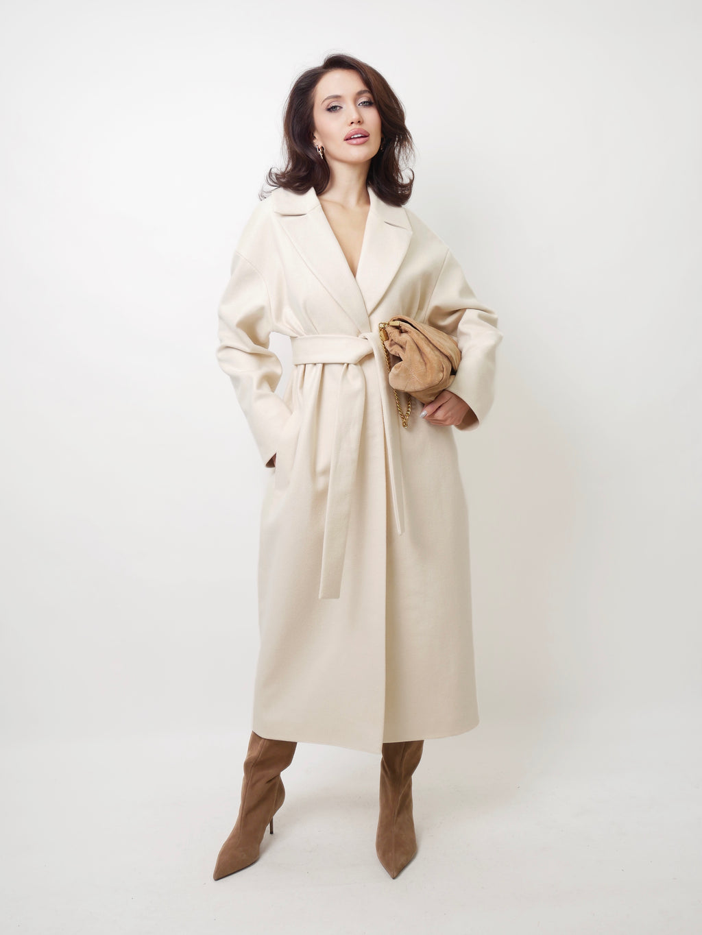 Kabát "Oversized" ivory