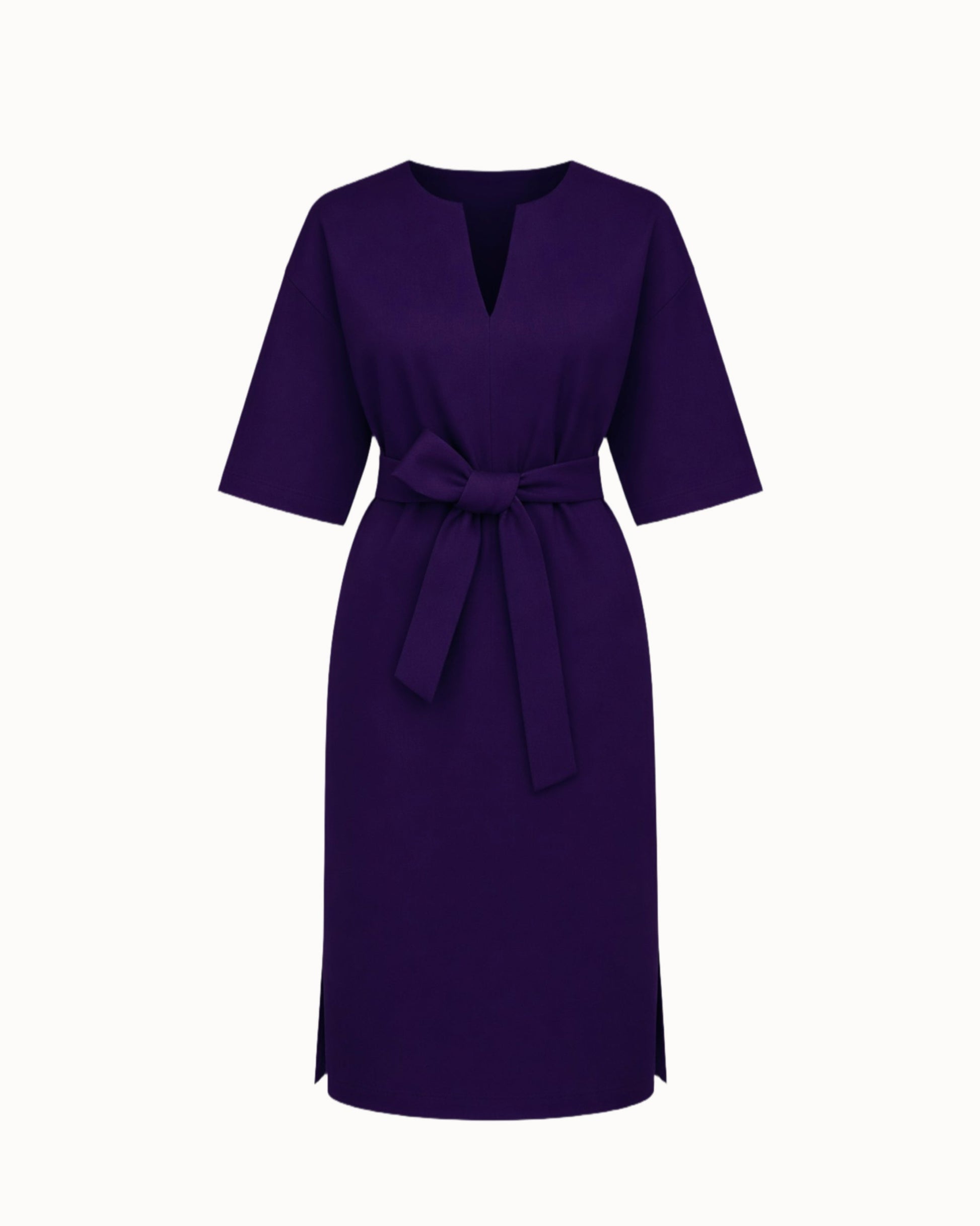 Šaty "Basic Lím" purple