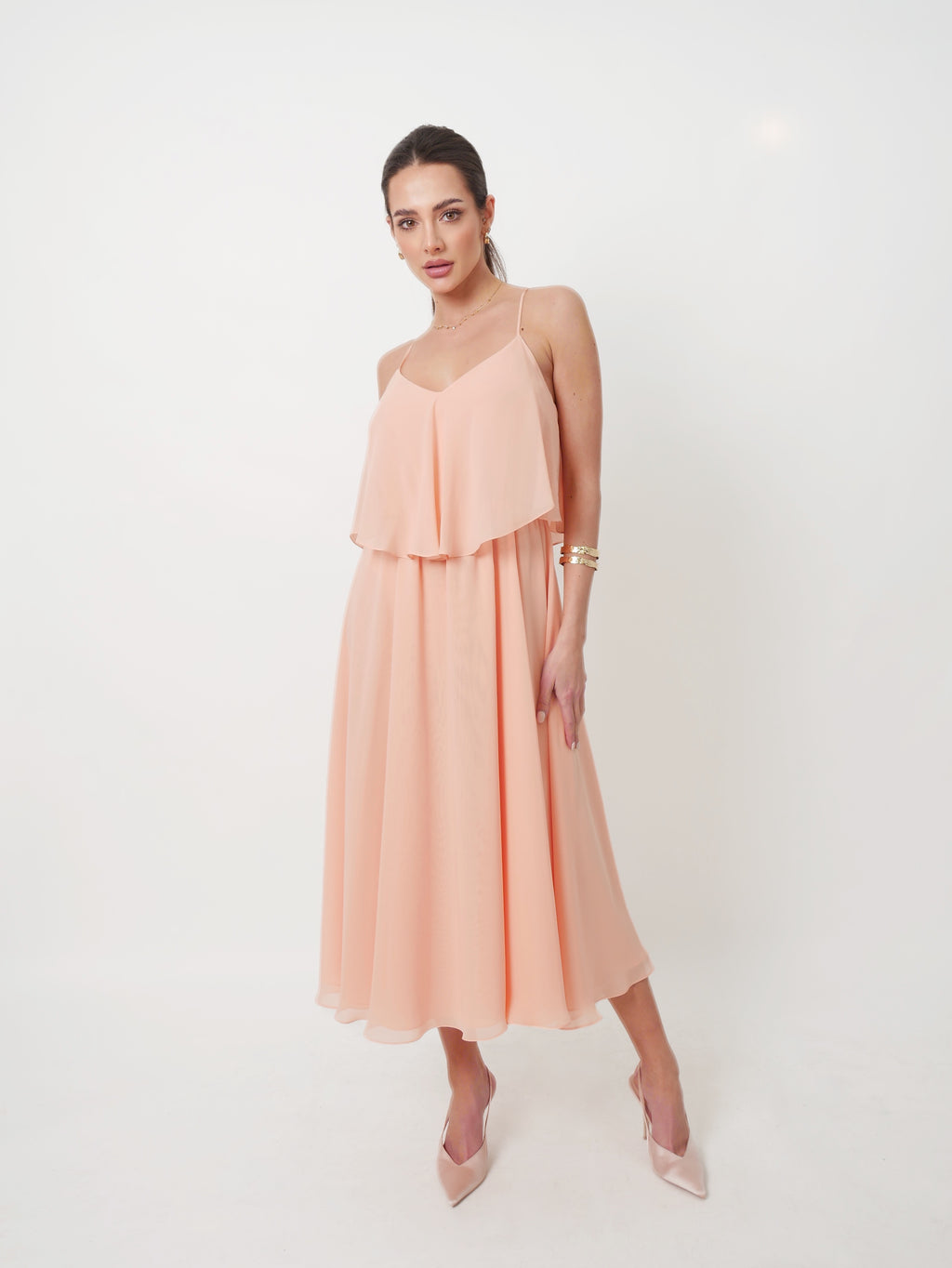 Šaty "Andrea" peach