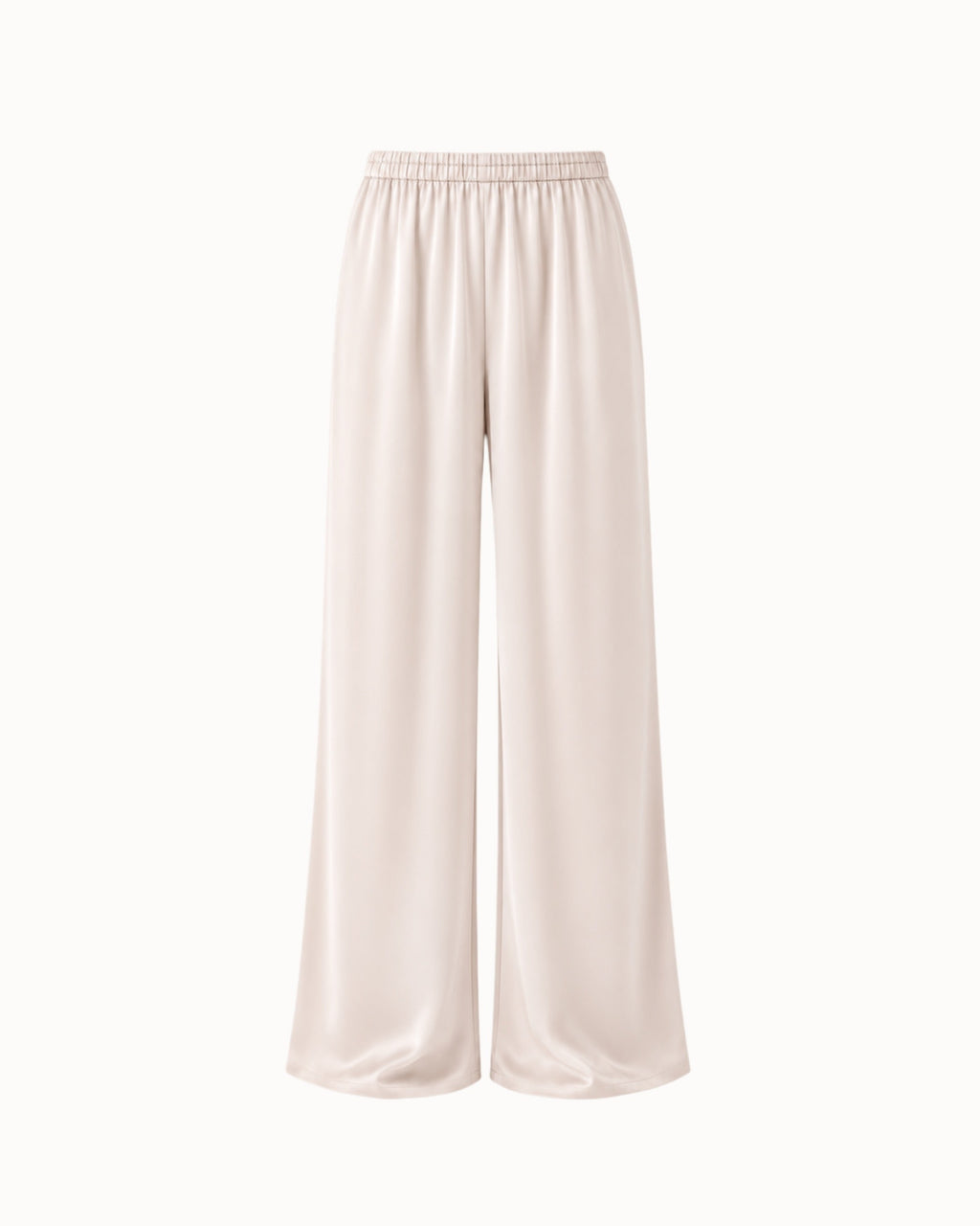 Kalhoty "Silky straight" beige