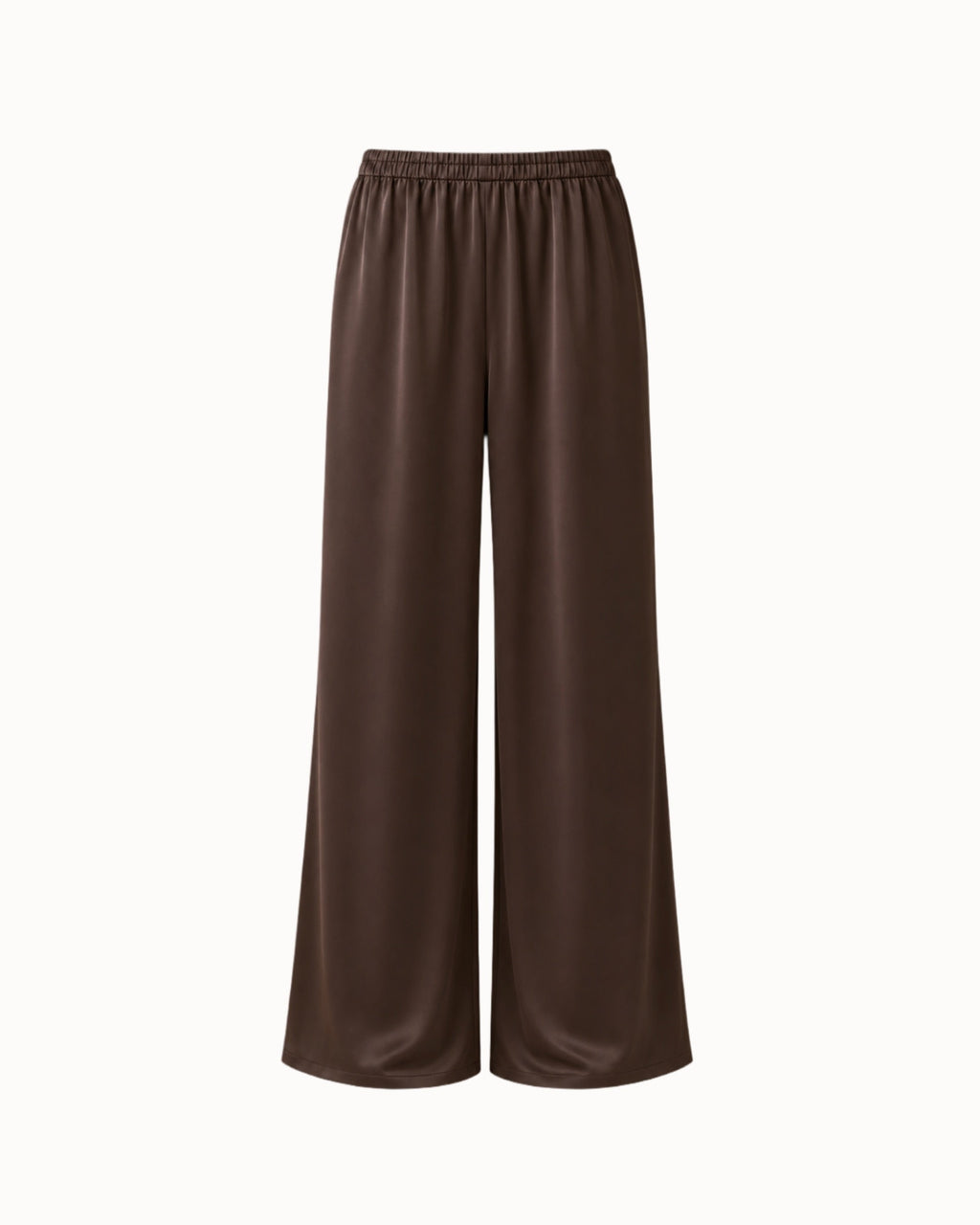 Kalhoty "Silky straight" dark chocolate