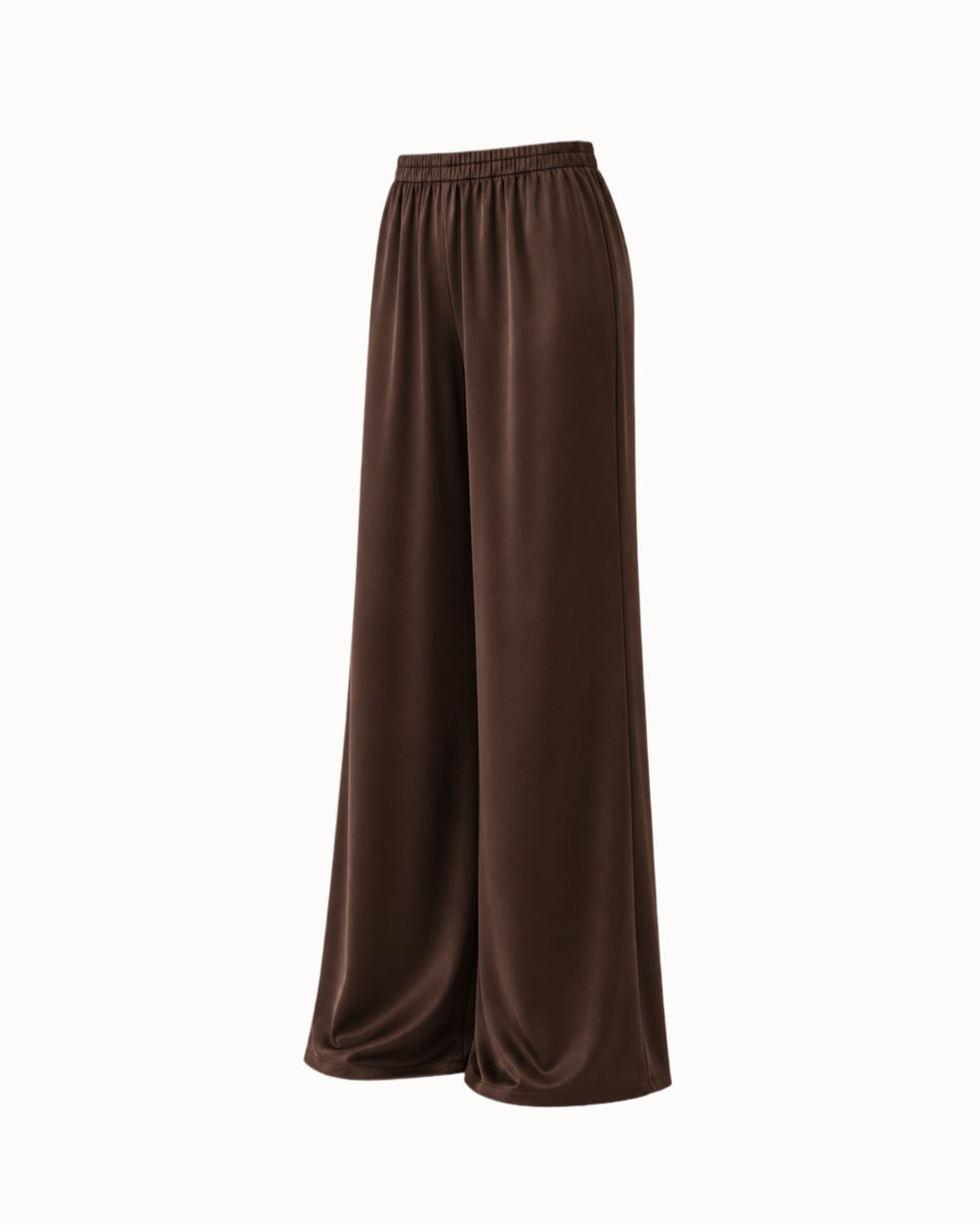Kalhoty "Silky straight" dark chocolate