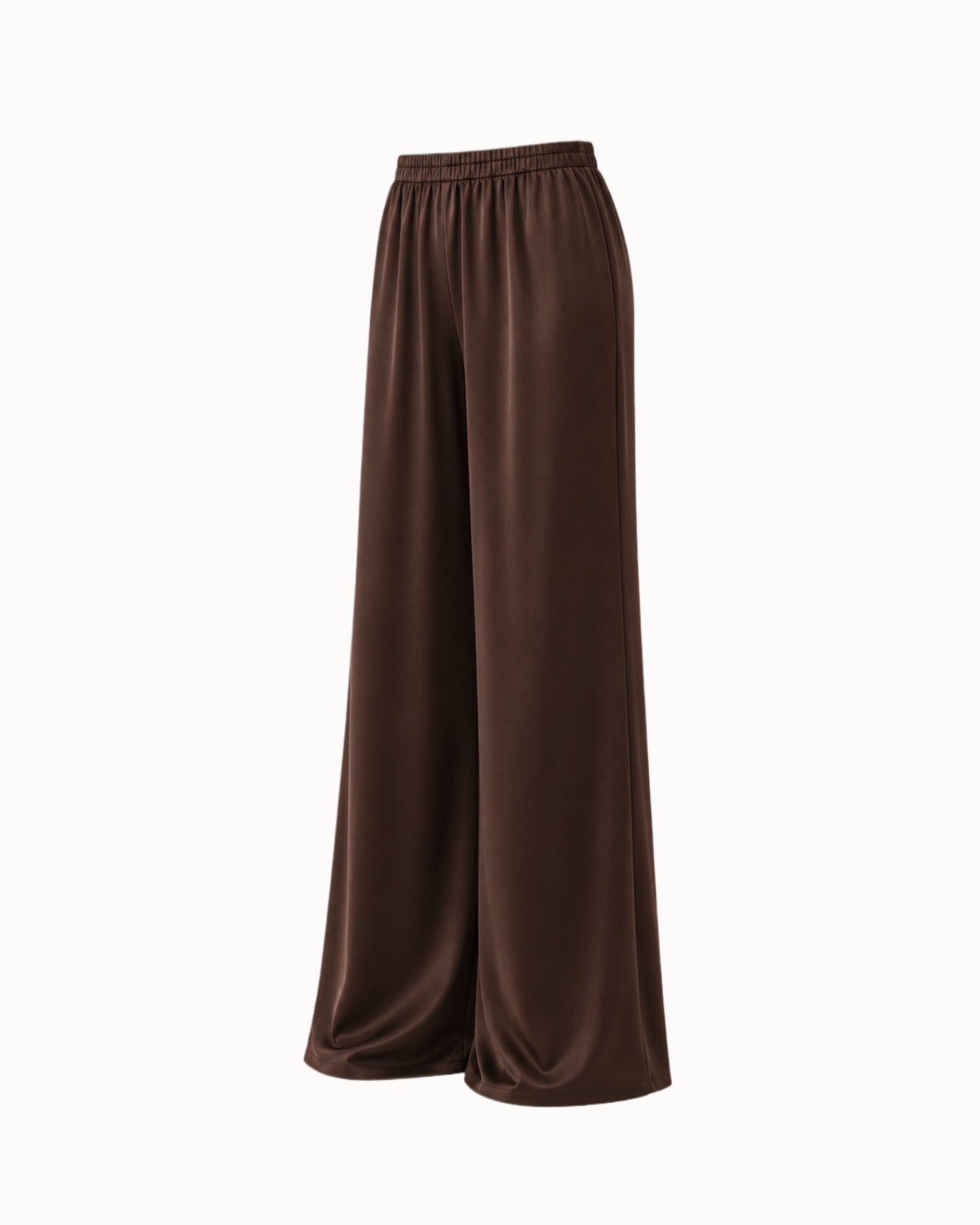 Kalhoty "Silky straight" dark chocolate