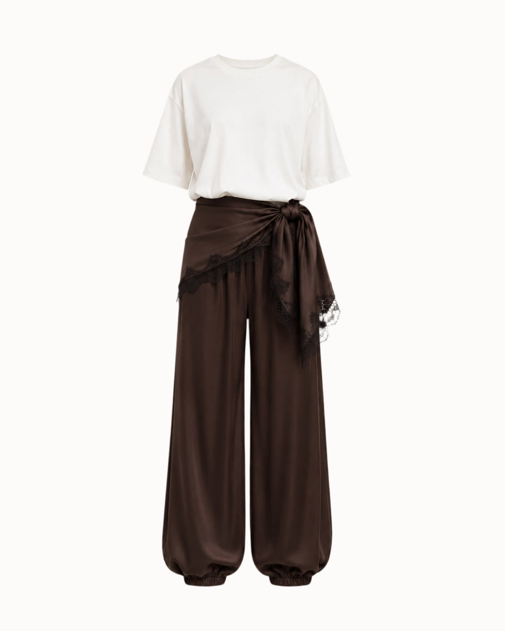 Oversized T-shirt ecru