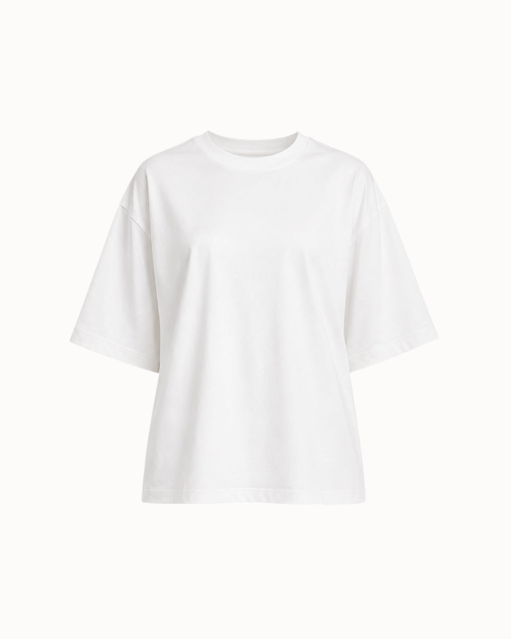 Oversized T-shirt ecru