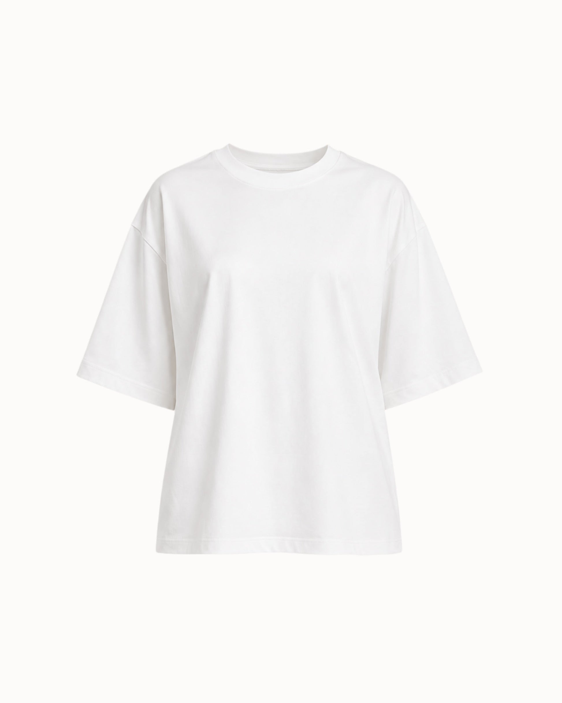Oversized T-shirt ecru