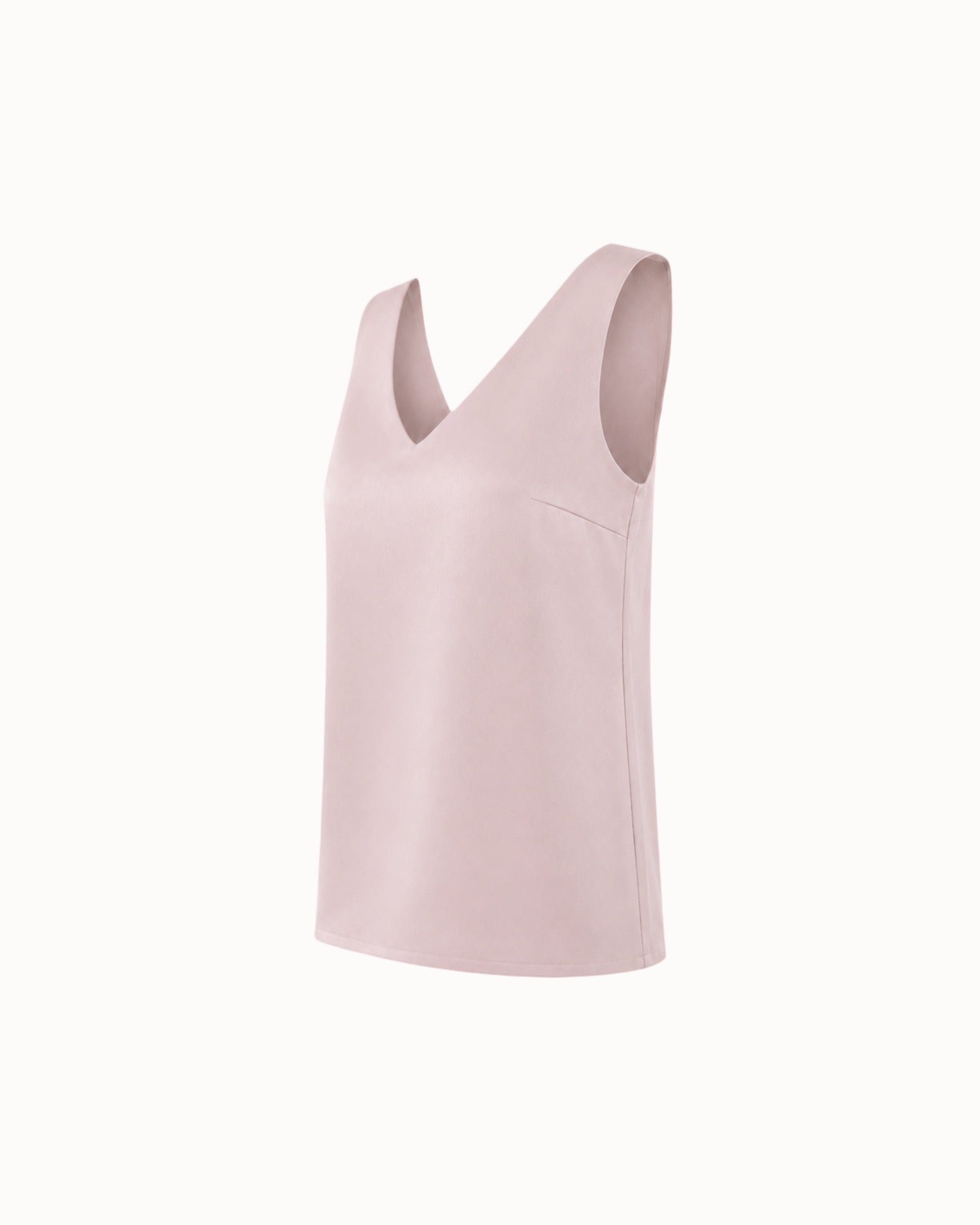 Tílko "V-silky" pink