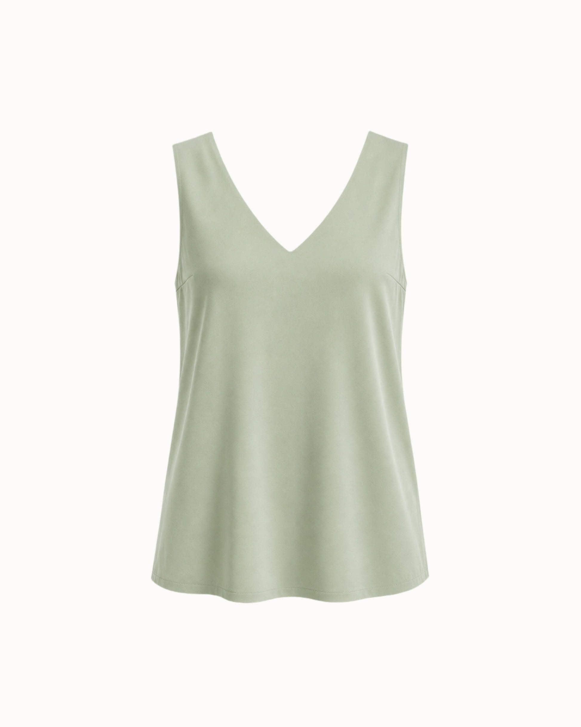 Tílko "V-silky" mint