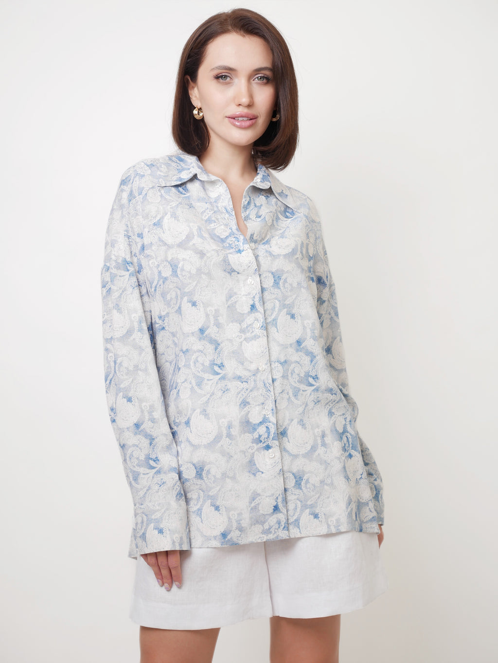 Košile oversized "Paisley"
