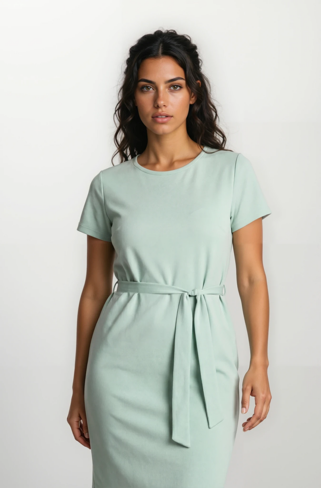 Šaty "Basic" baby mint