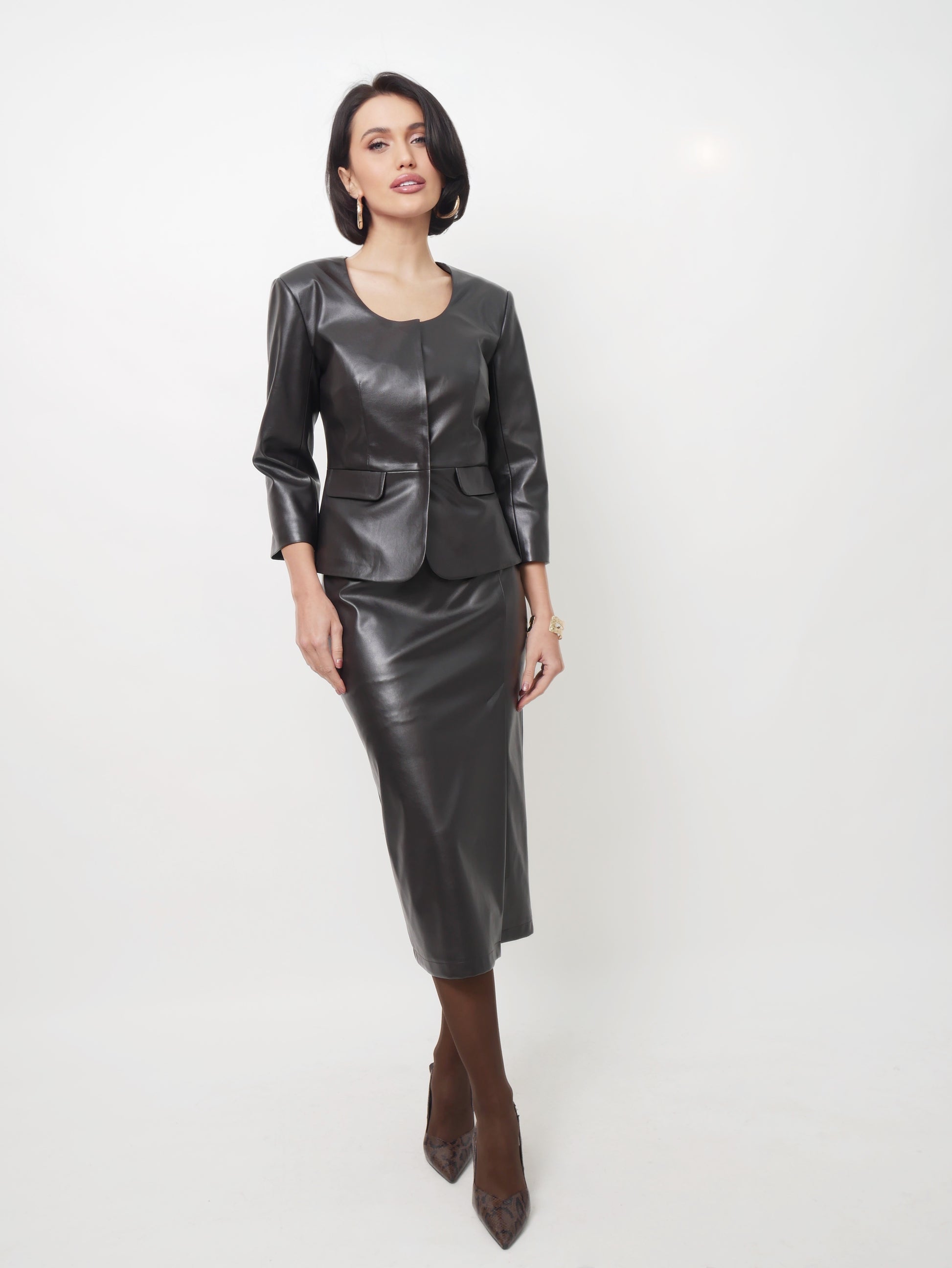 Sako "Eco leather" dark chocolate