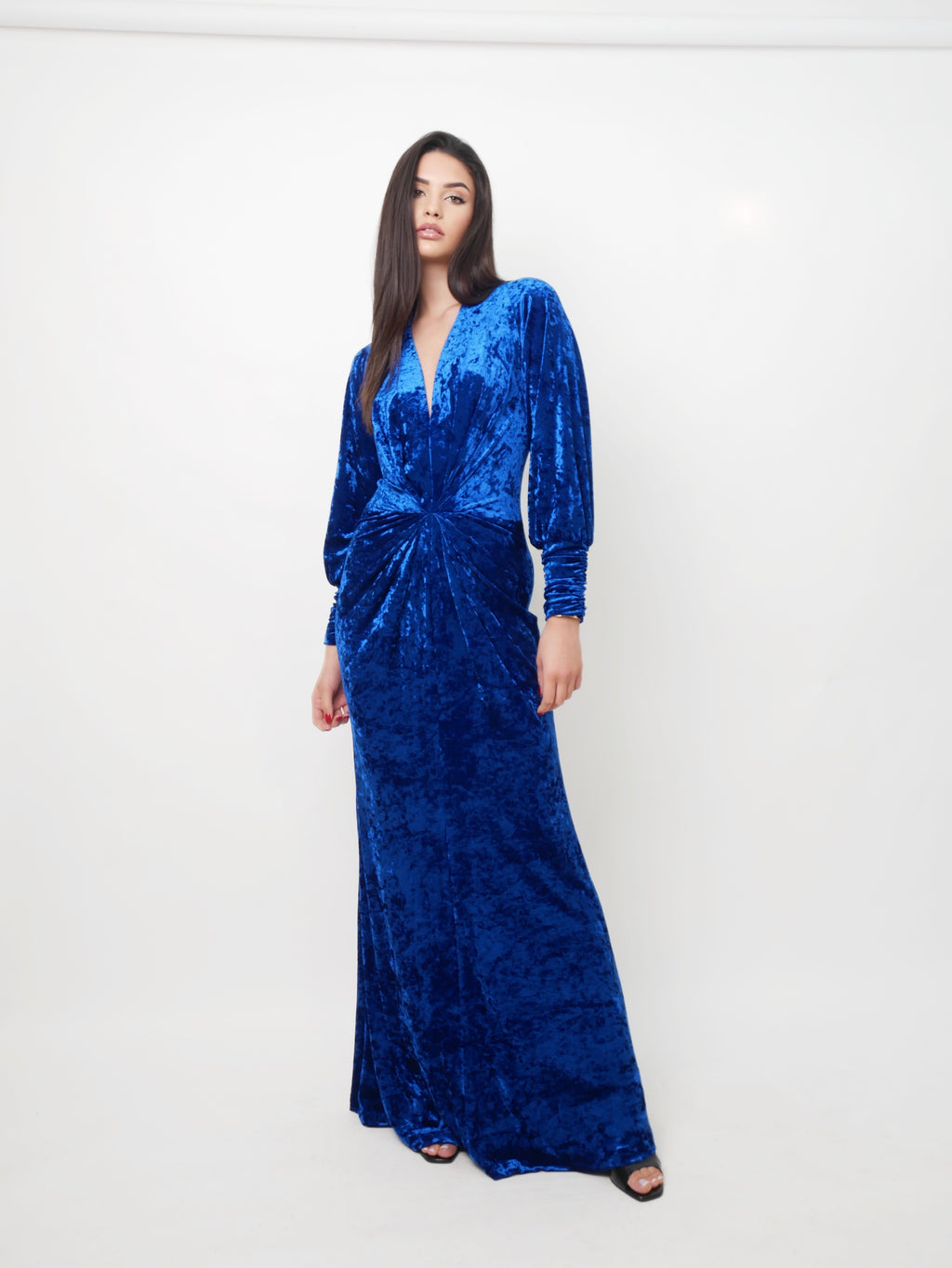 Šaty "Retro" royal blue