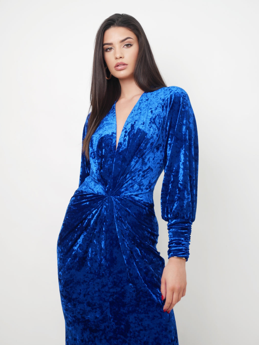 Šaty "Retro" royal blue