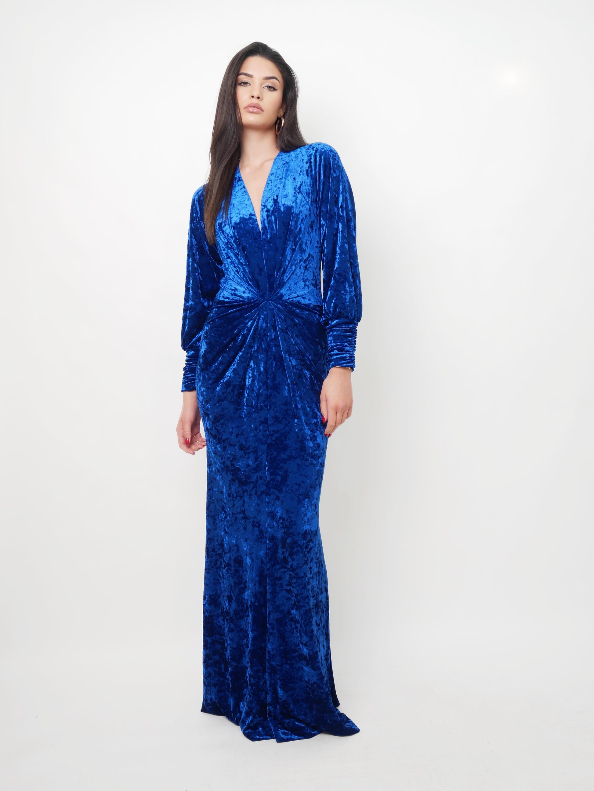 Šaty "Retro" royal blue