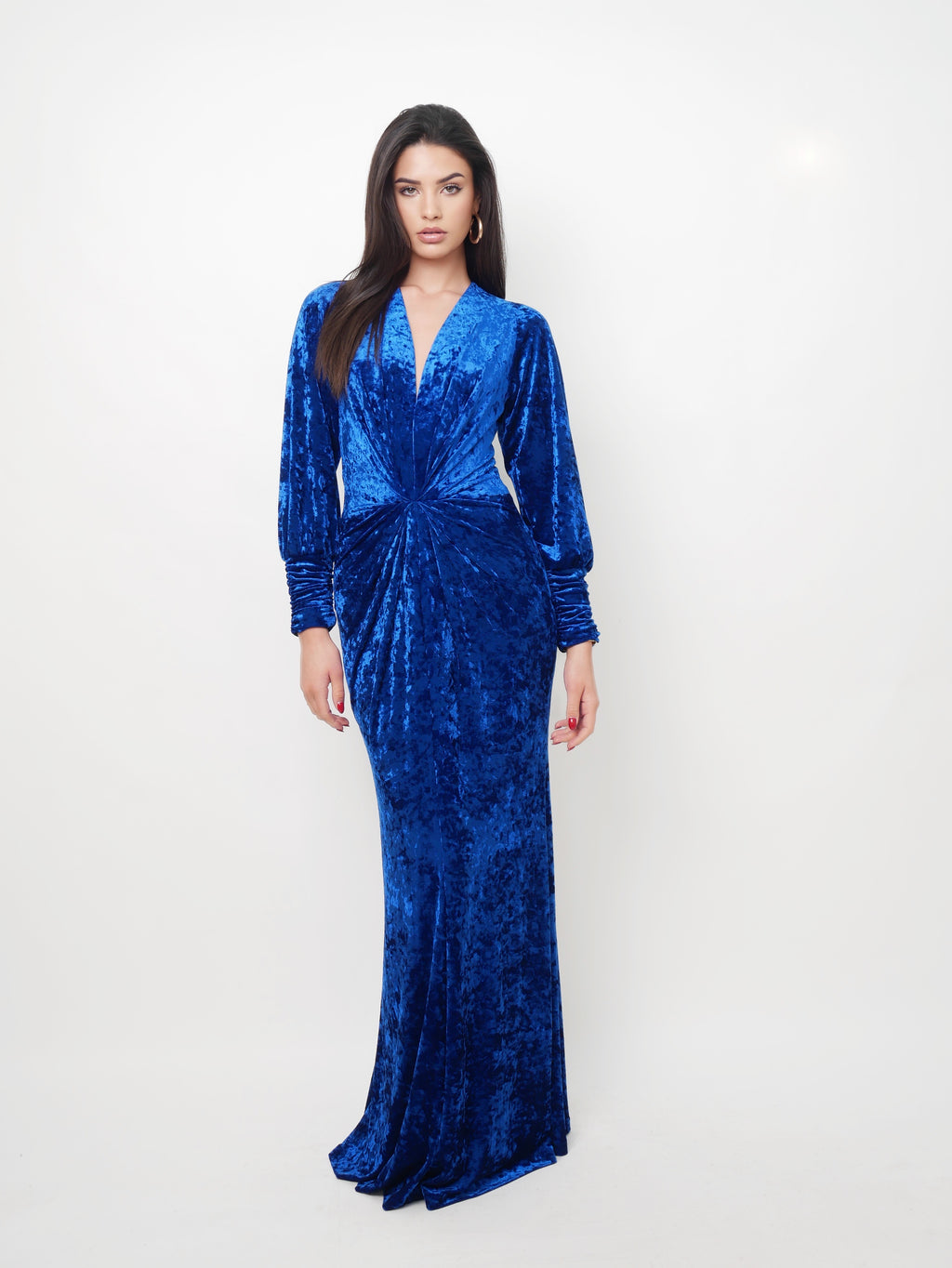 Šaty "Retro" royal blue