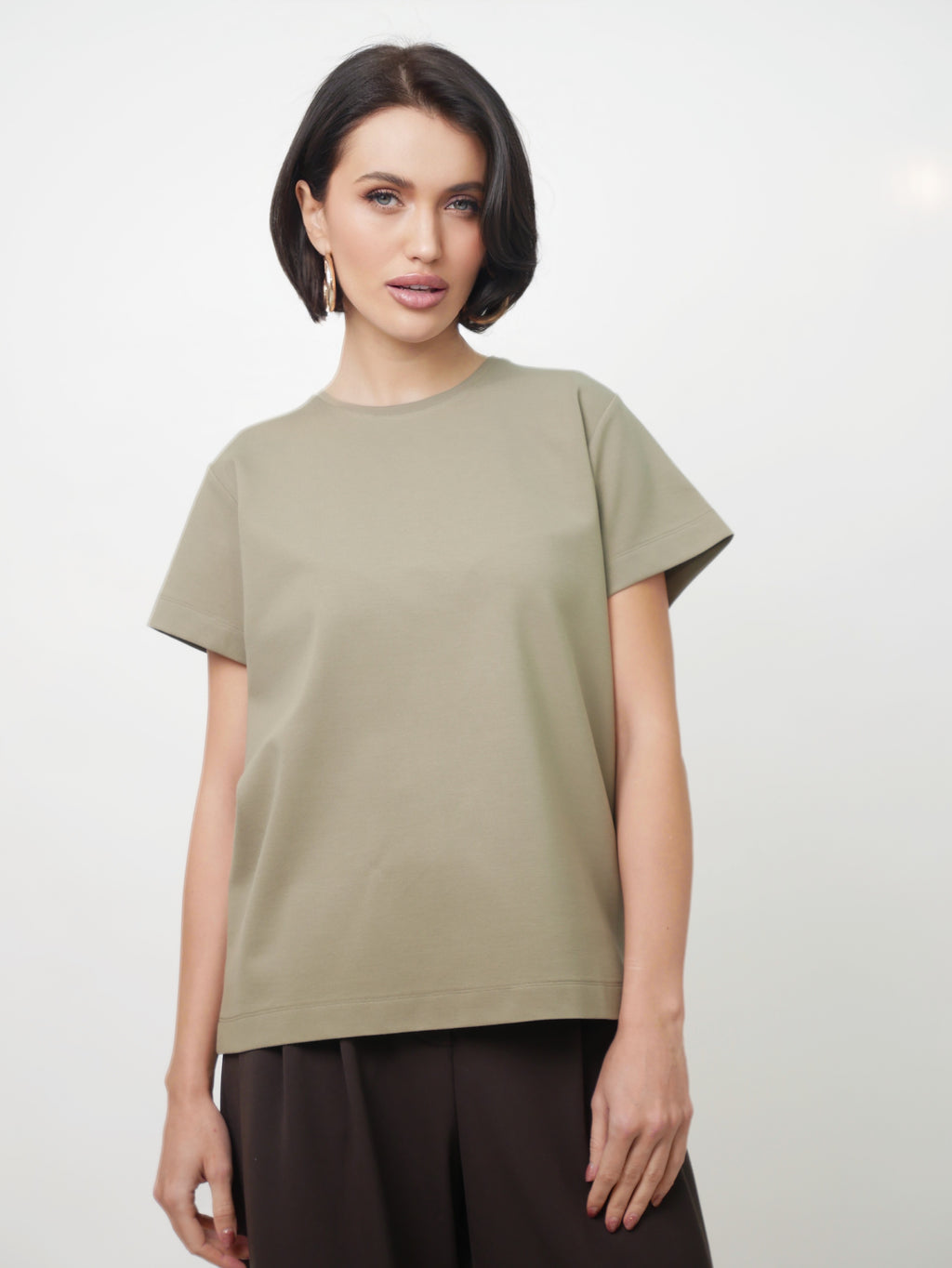 Tričko "Light Basic" khaki