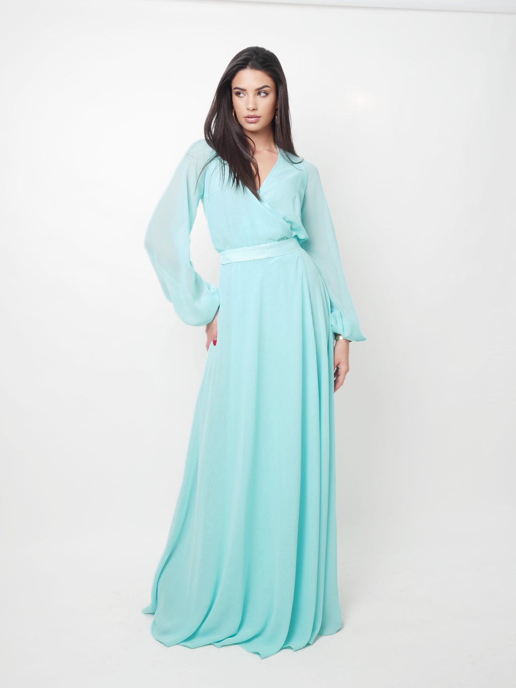 Šaty "Karolina" blue