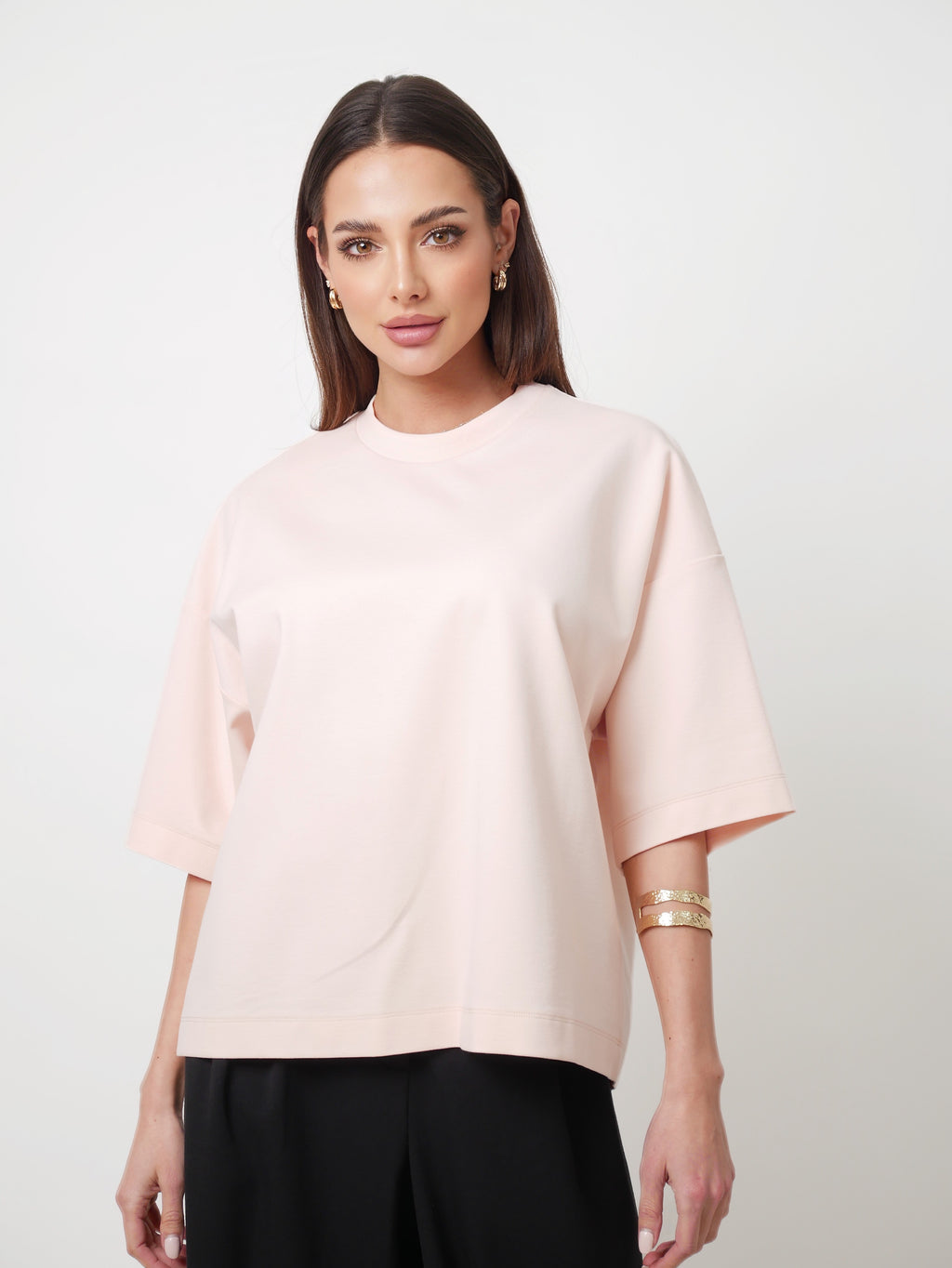 Oversized T-shirt peach